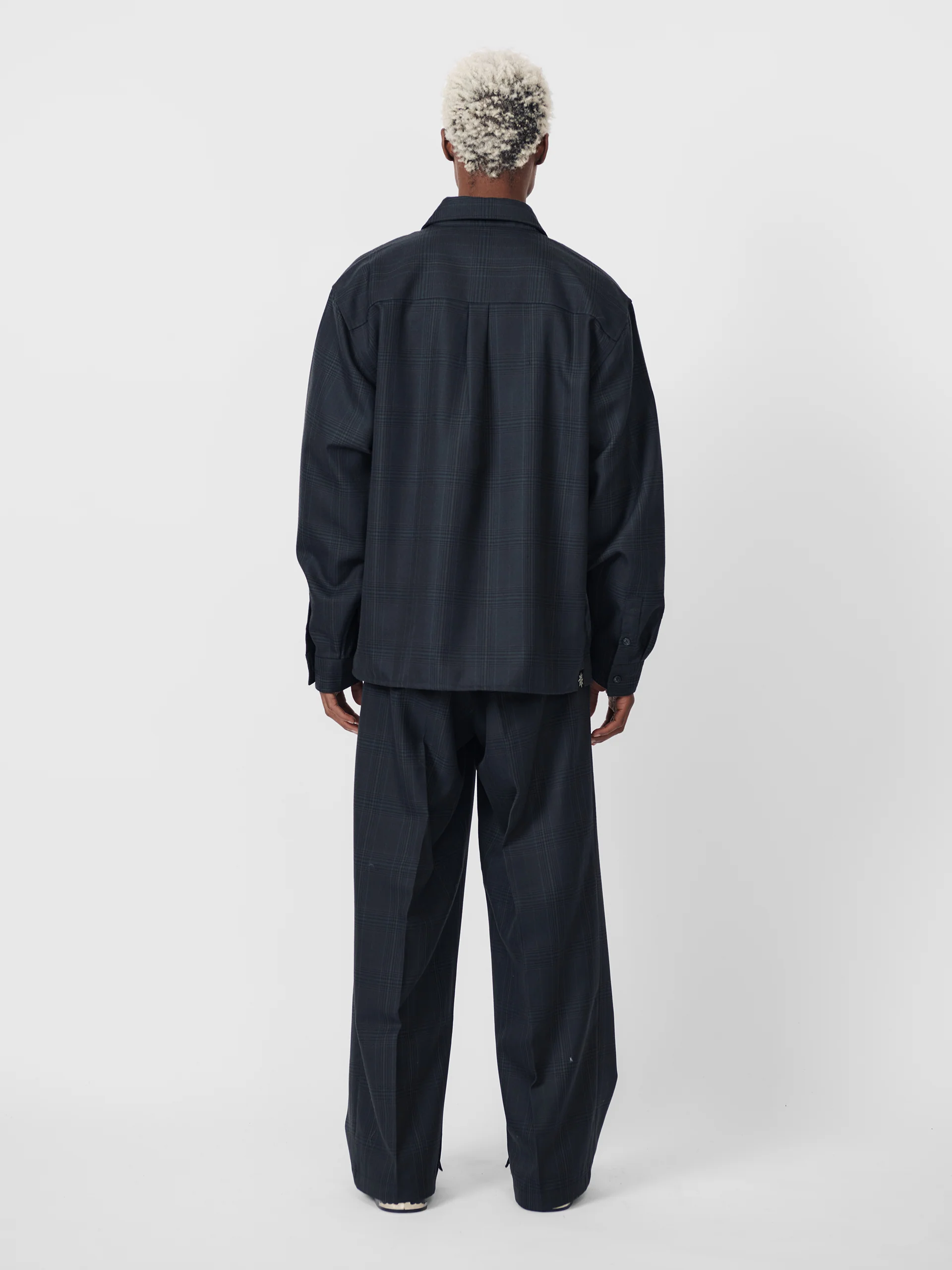 BEACH BRAINS The BB Shirt Dark Plaid - Image 4