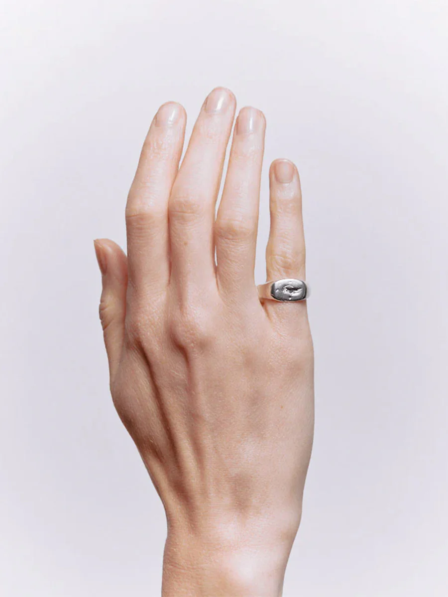 Cleopatras Bling Salviati Pinky Ring Sterling Silver - Image 5