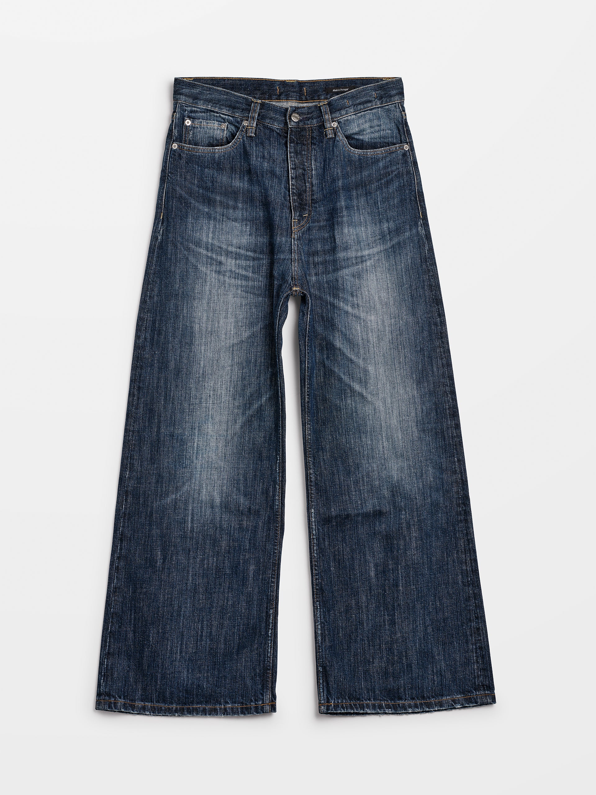 HOPE Skid Jeans Streaky Dark Blue - Image 7