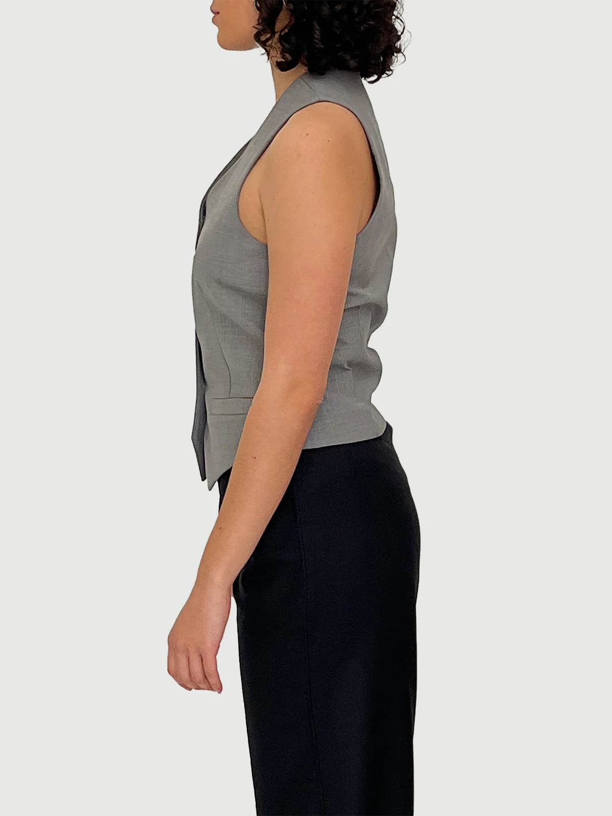 MATIN Waistcoat Grey - Image 3