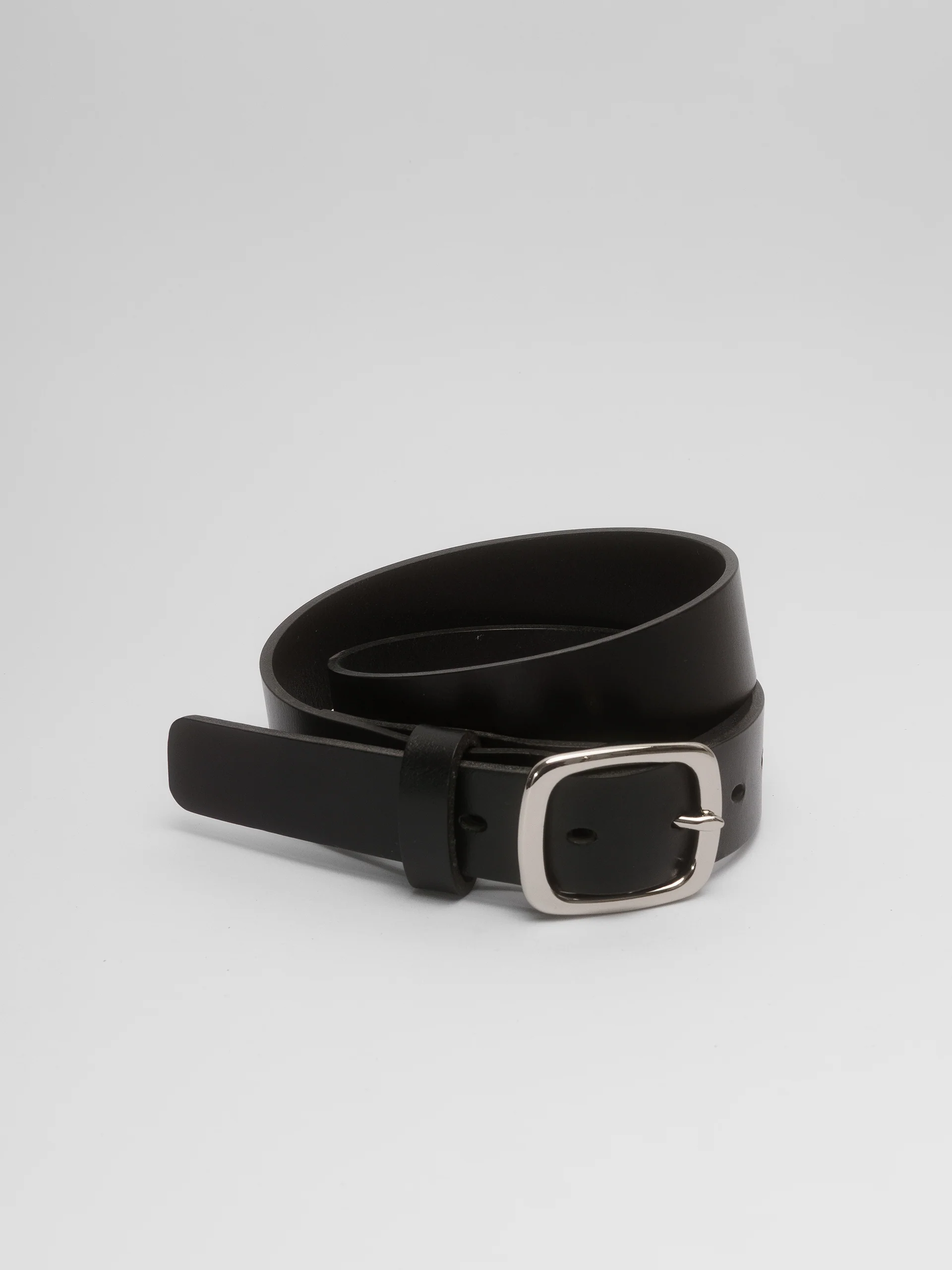 PIECES by The Lair Luen Burnished Oval Belt Black - Image 5