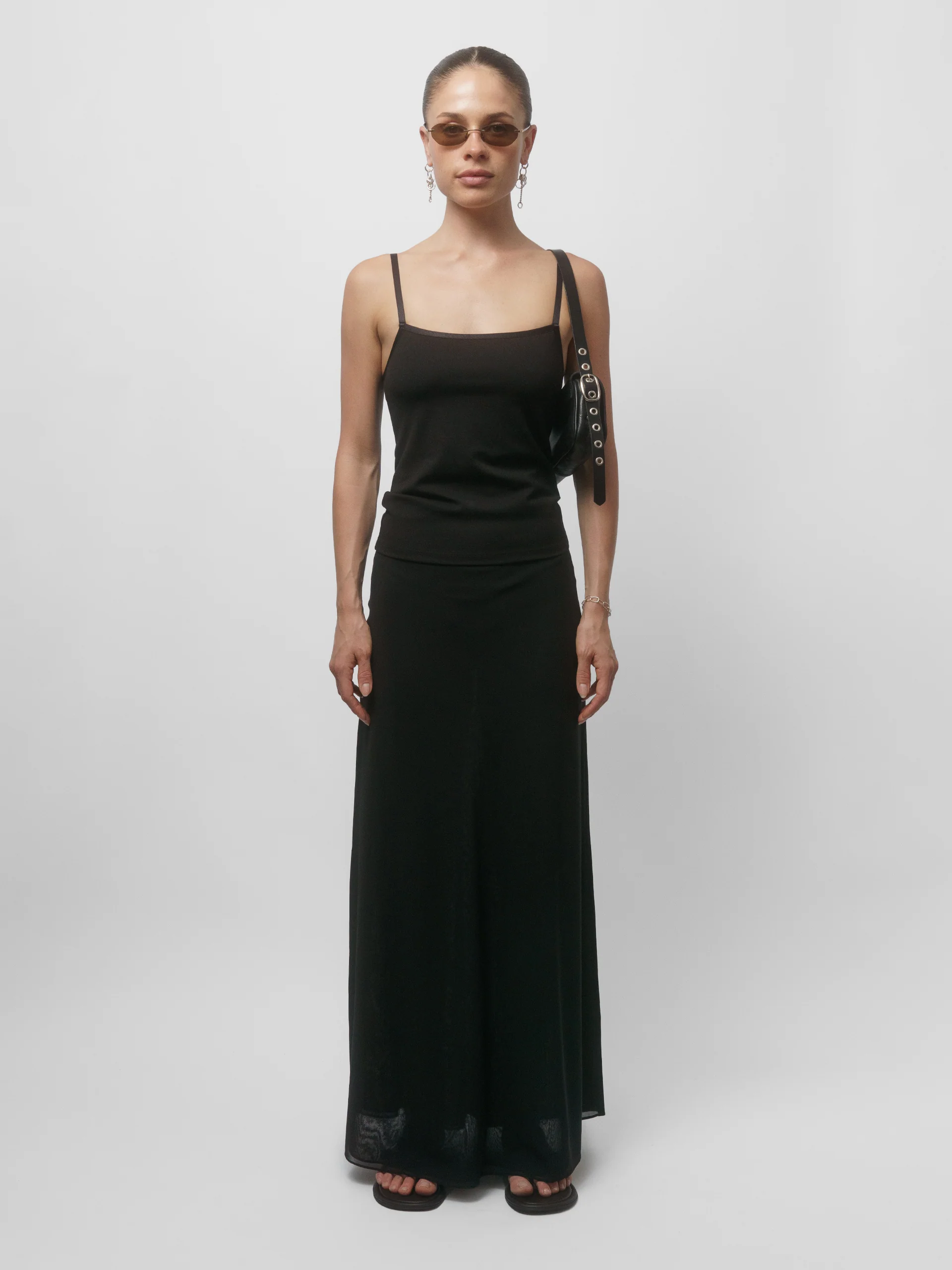 The Lair Apparel 90s Emilia Cami Black - Image 3