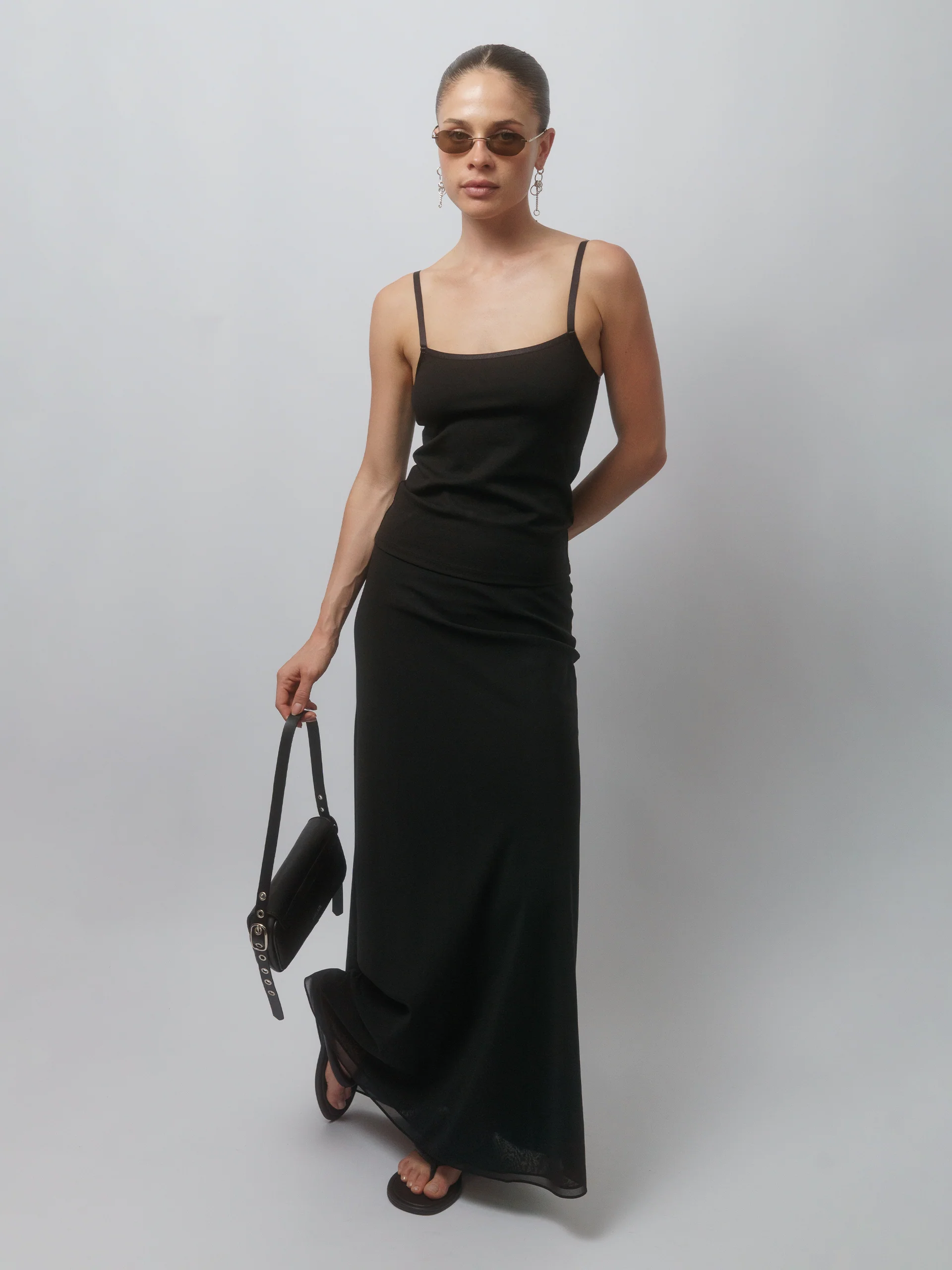 The Lair Apparel 90s Emilia Cami Black - Image 6