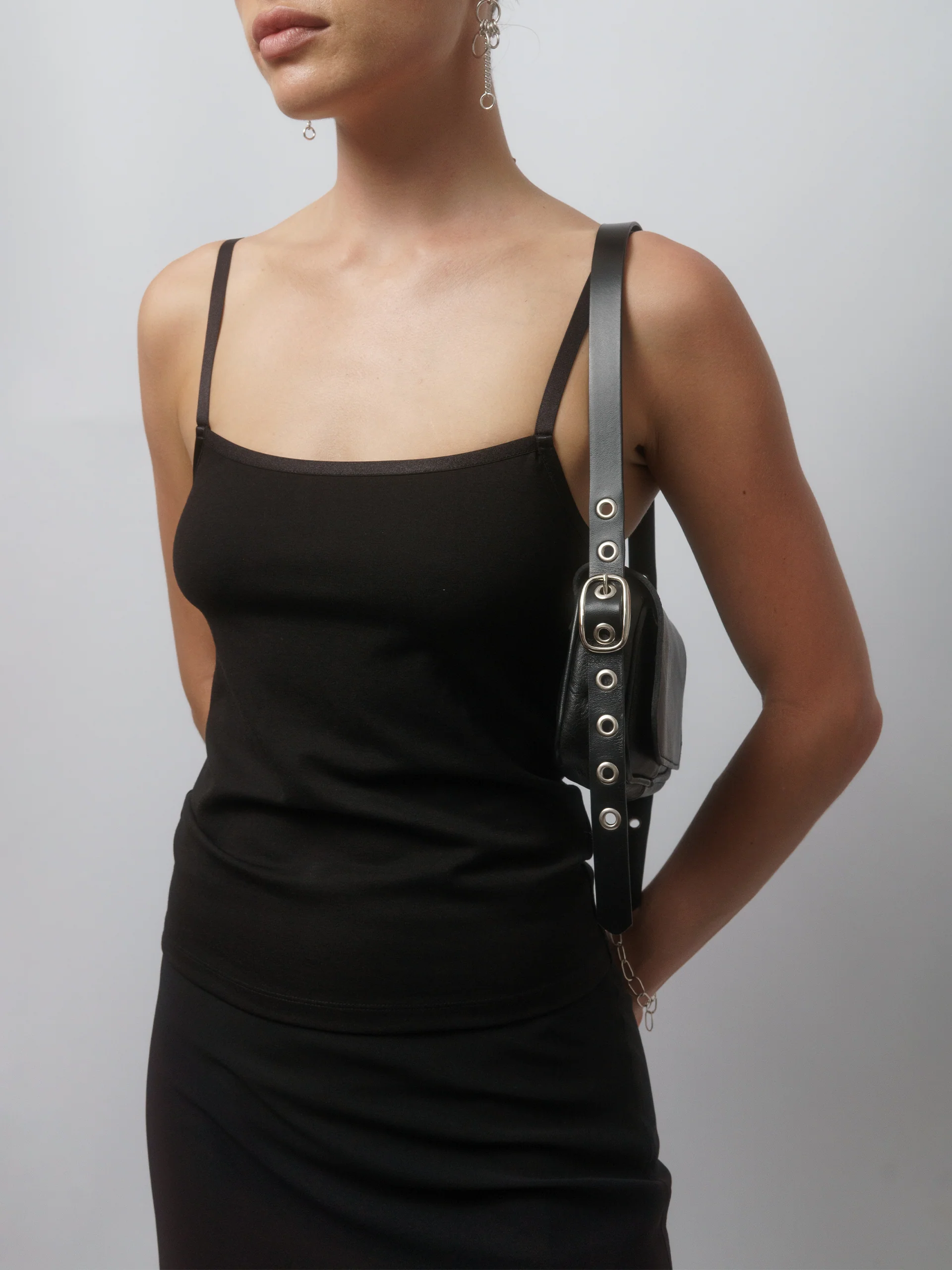 The Lair Apparel 90s Emilia Cami Black - Image 8