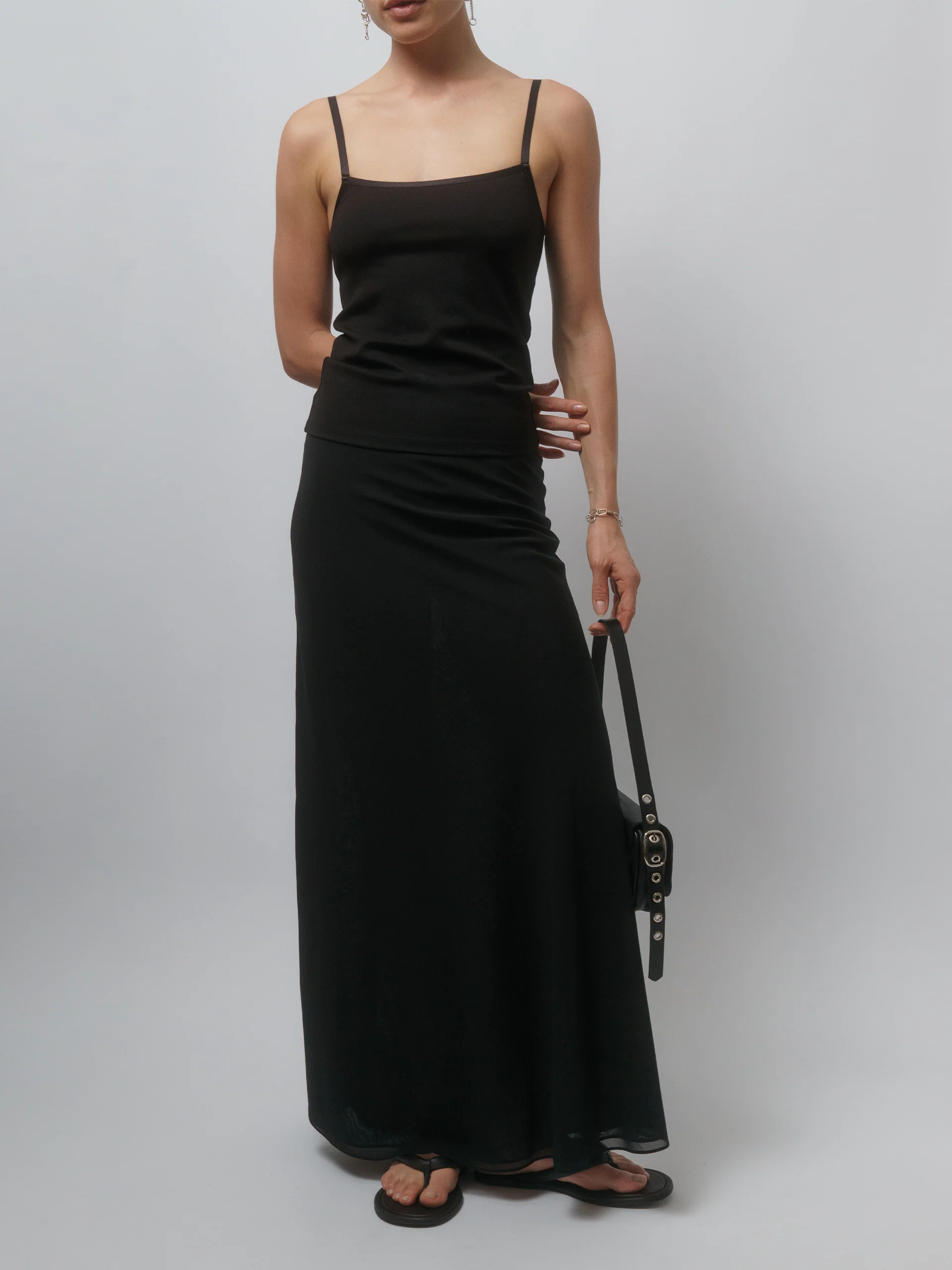 The Lair Apparel 90s Emilia Cami Black - Image 9