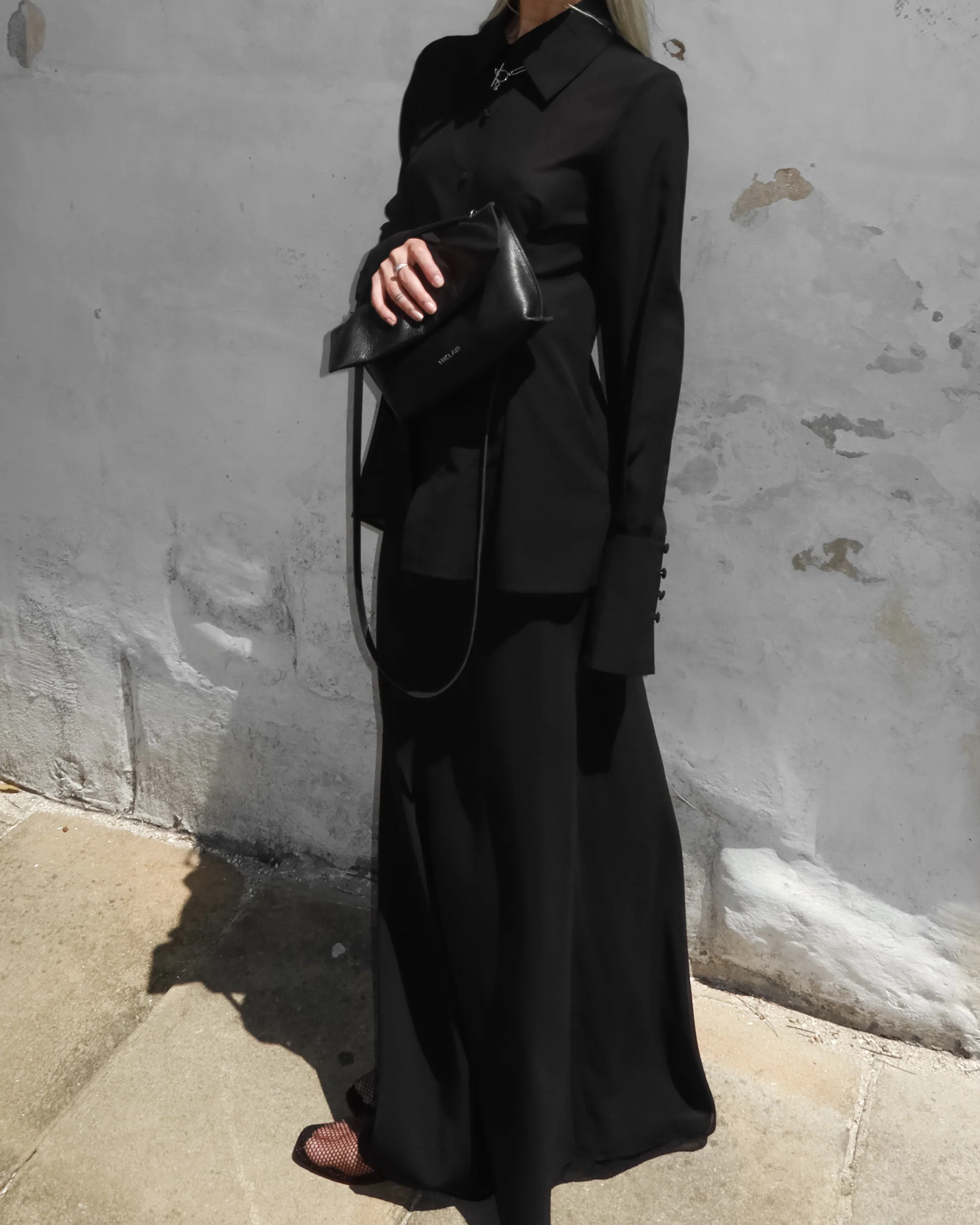 The Lair Apparel Florian Sheer Skirt Black - Image 3