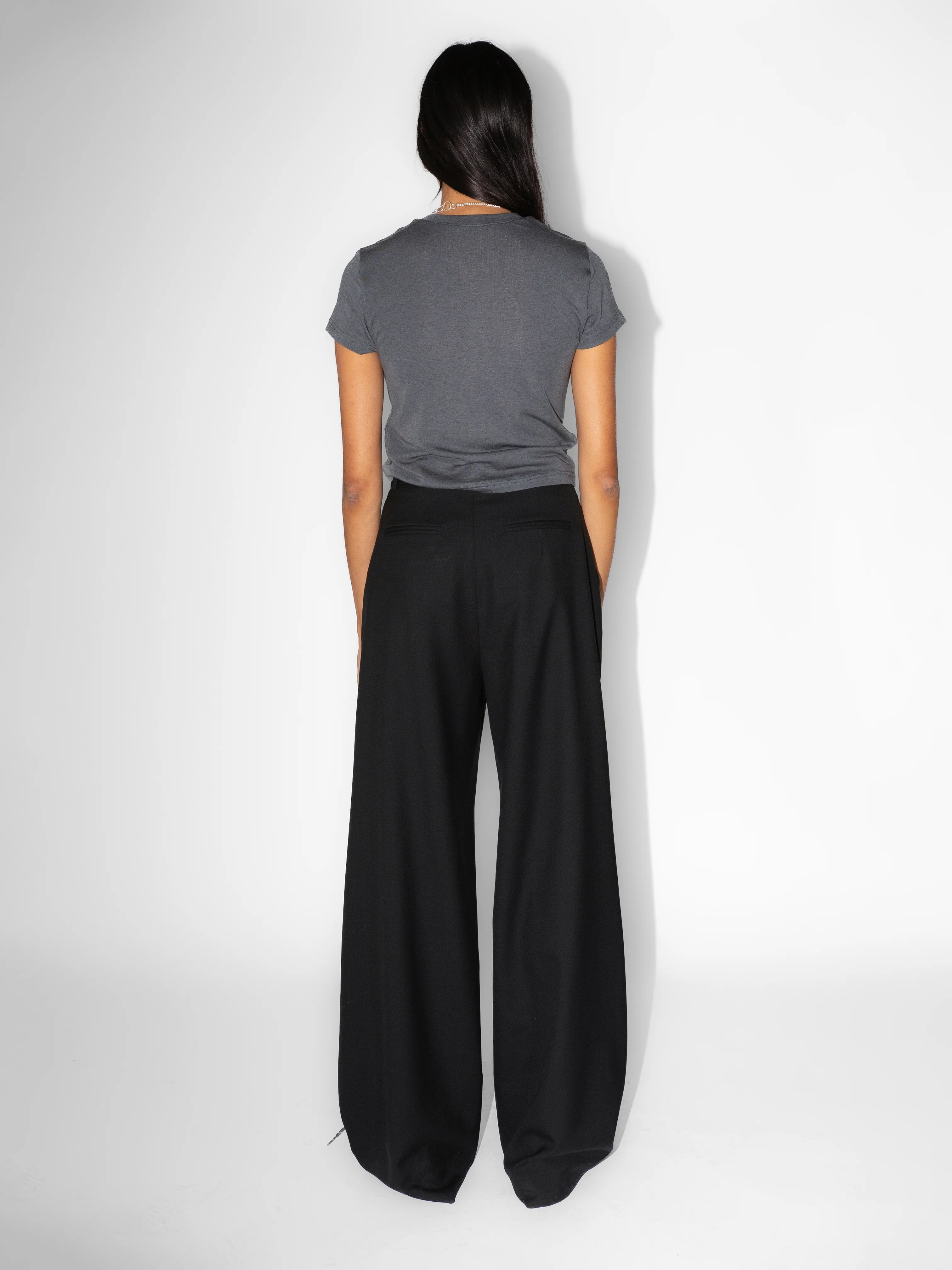 The Lair Apparel Ingrid Baby Tee Steel - Image 5