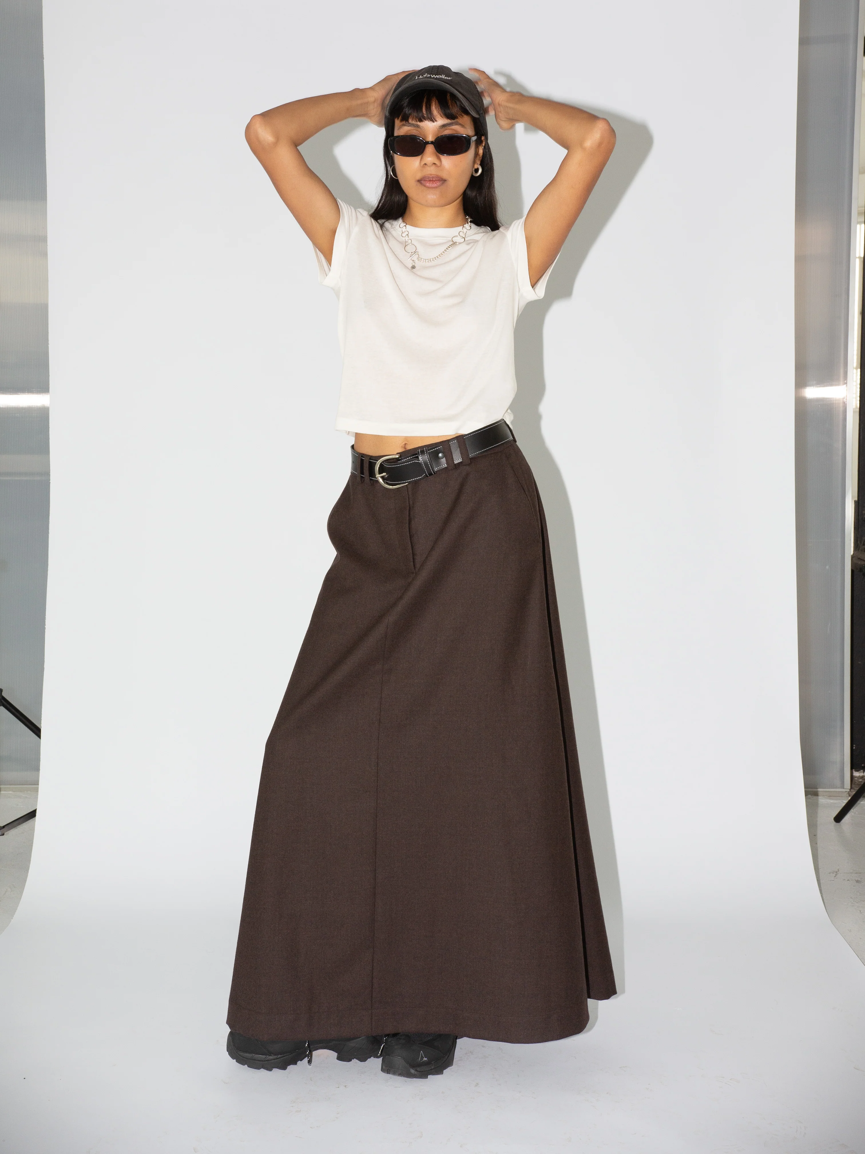 The Lair Apparel Ingrid Baby Tee White - Image 3