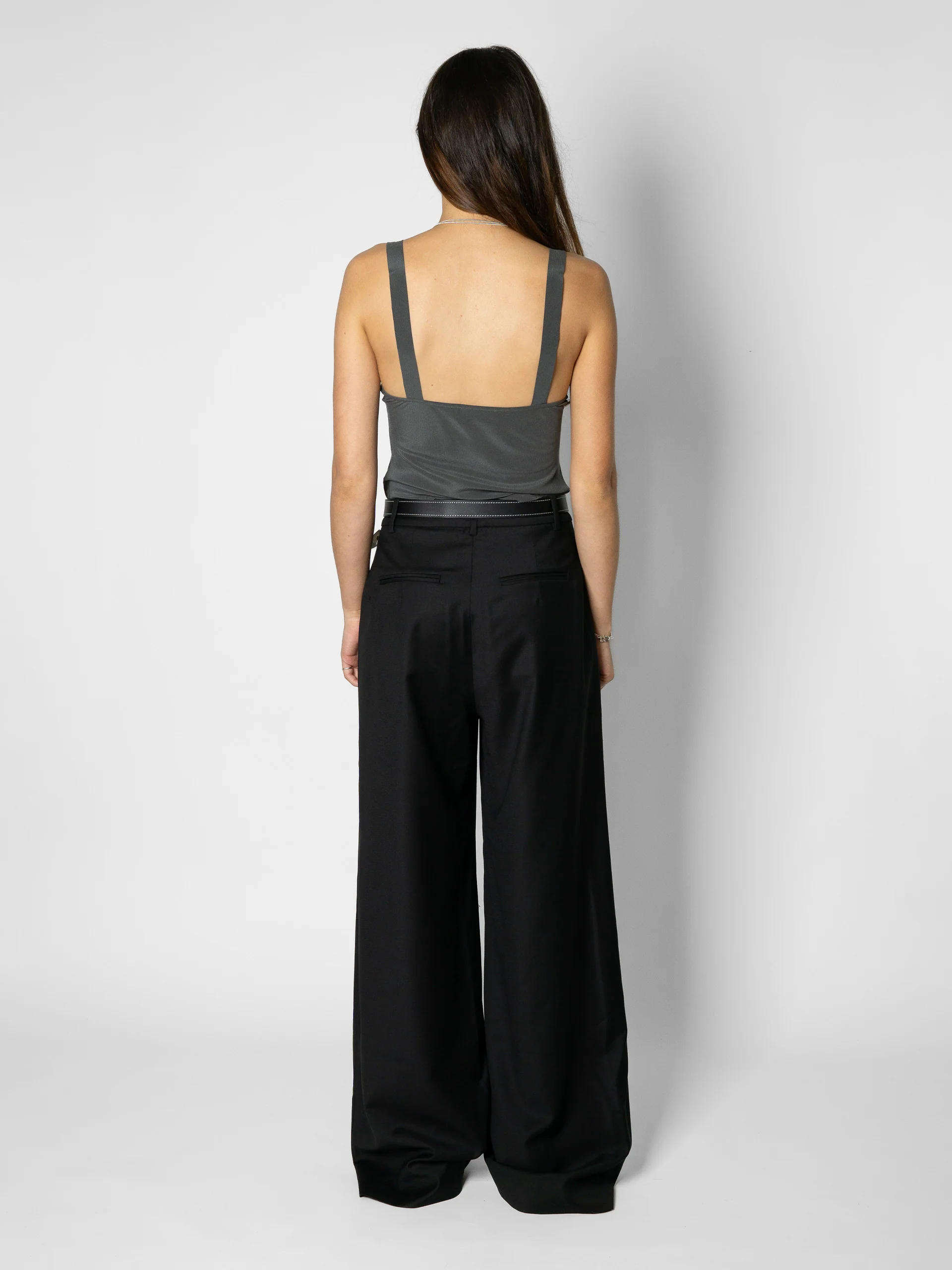 The Lair Apparel Leisel Scoop Camisole Smoke - Image 4