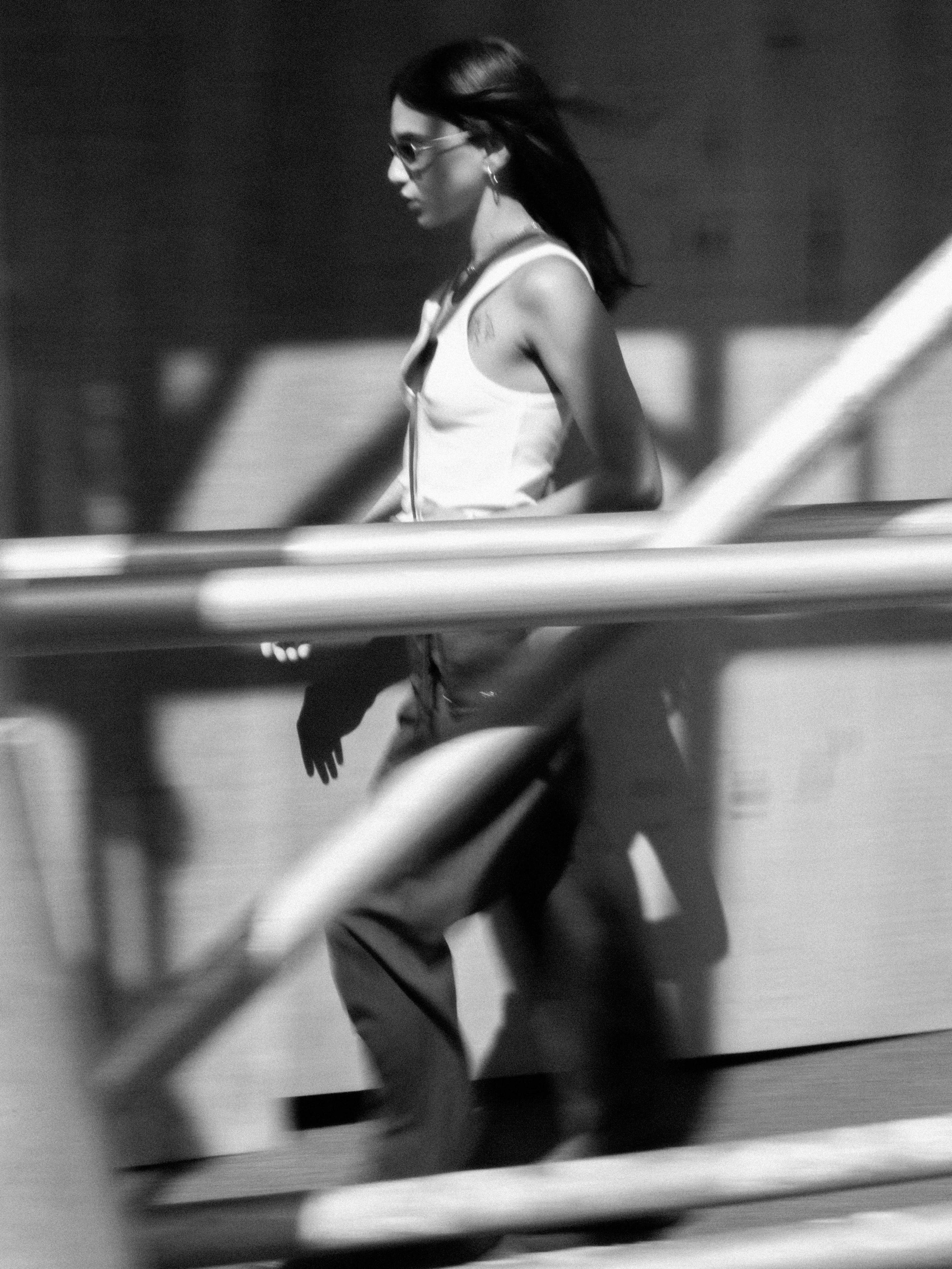 The Lair Apparel Maya Cutout Tank White - Image 4