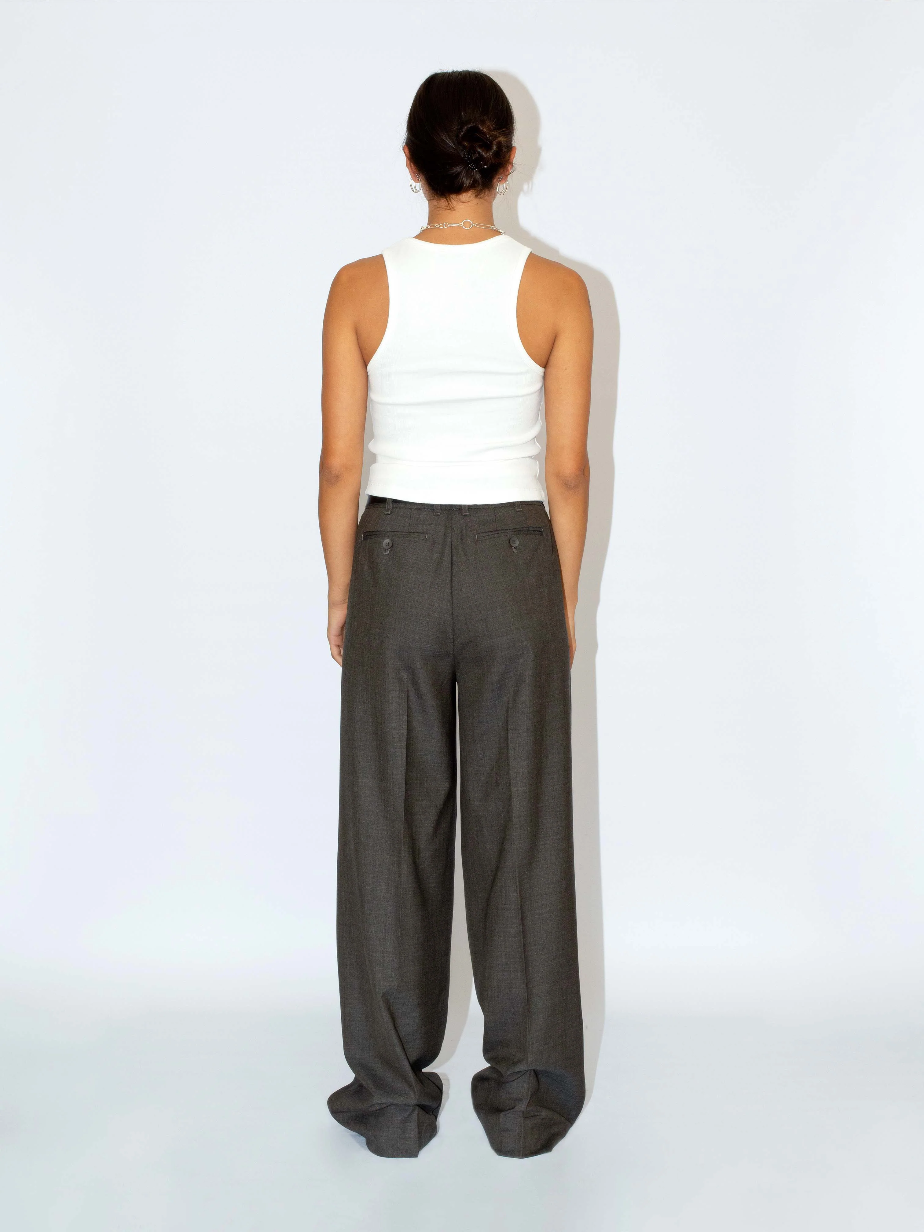 The Lair Apparel Maya Cutout Tank White - Image 8