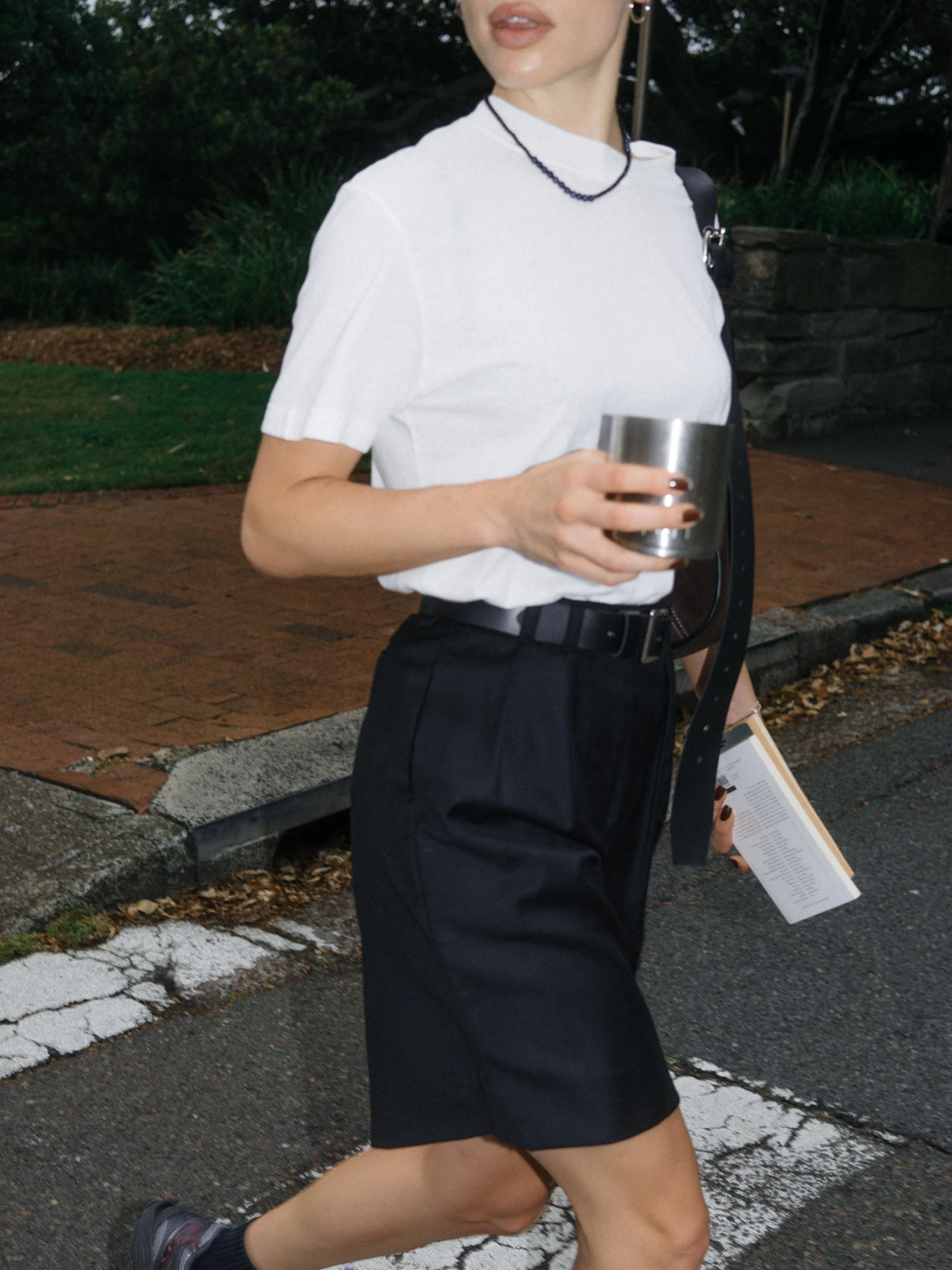 The Lair Apparel Otis Longline Tailored Short Black - Image 3