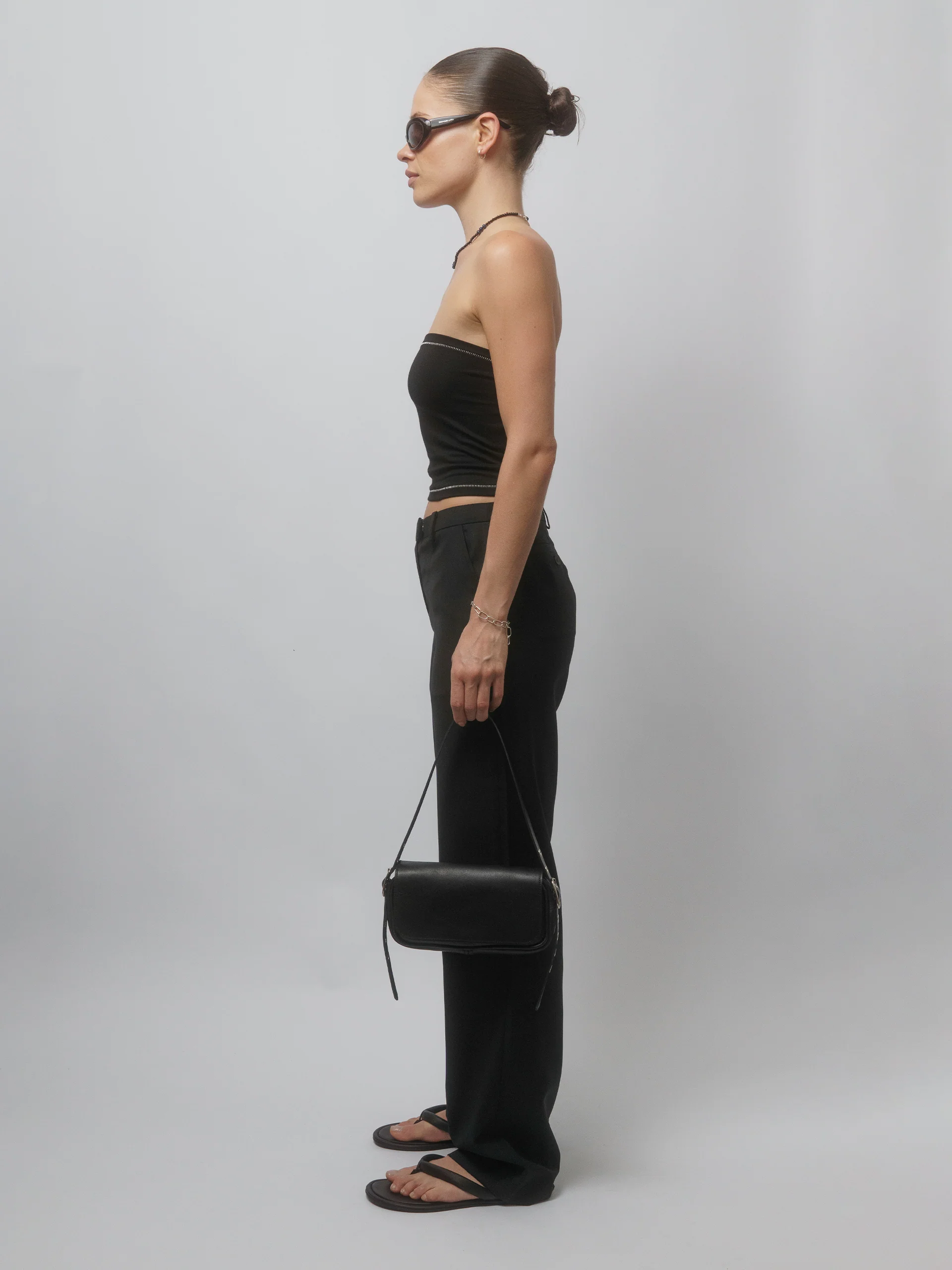 The Lair Apparel Romy Bandeau Black - Image 3