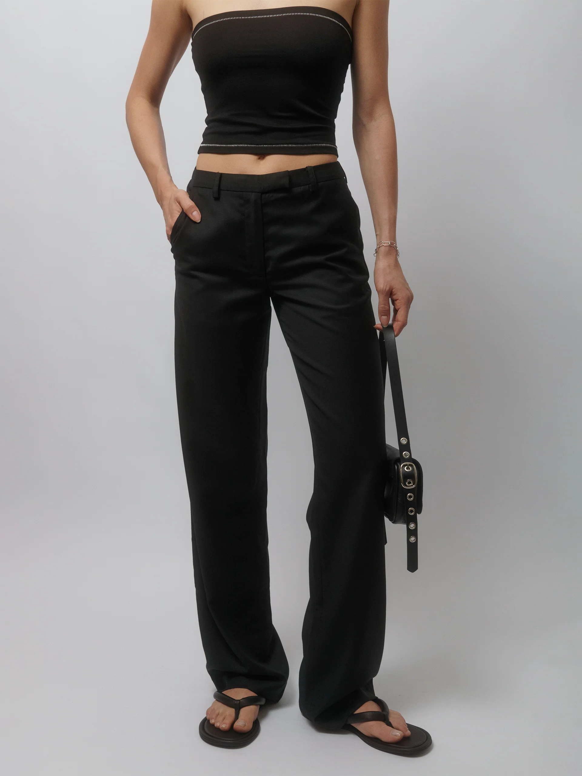 The Lair Apparel Romy Bandeau Black - Image 6