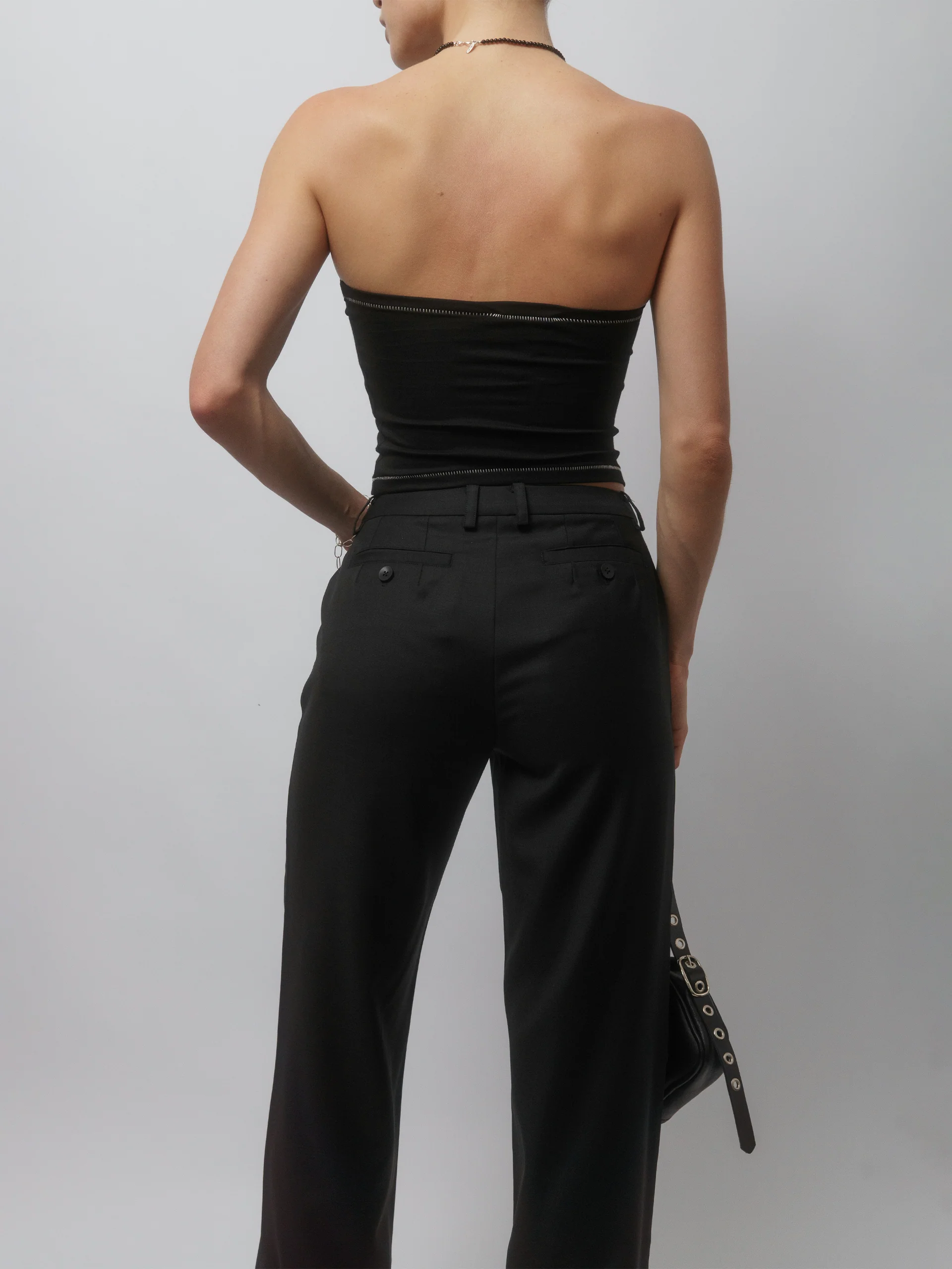 The Lair Apparel Romy Bandeau Black - Image 7