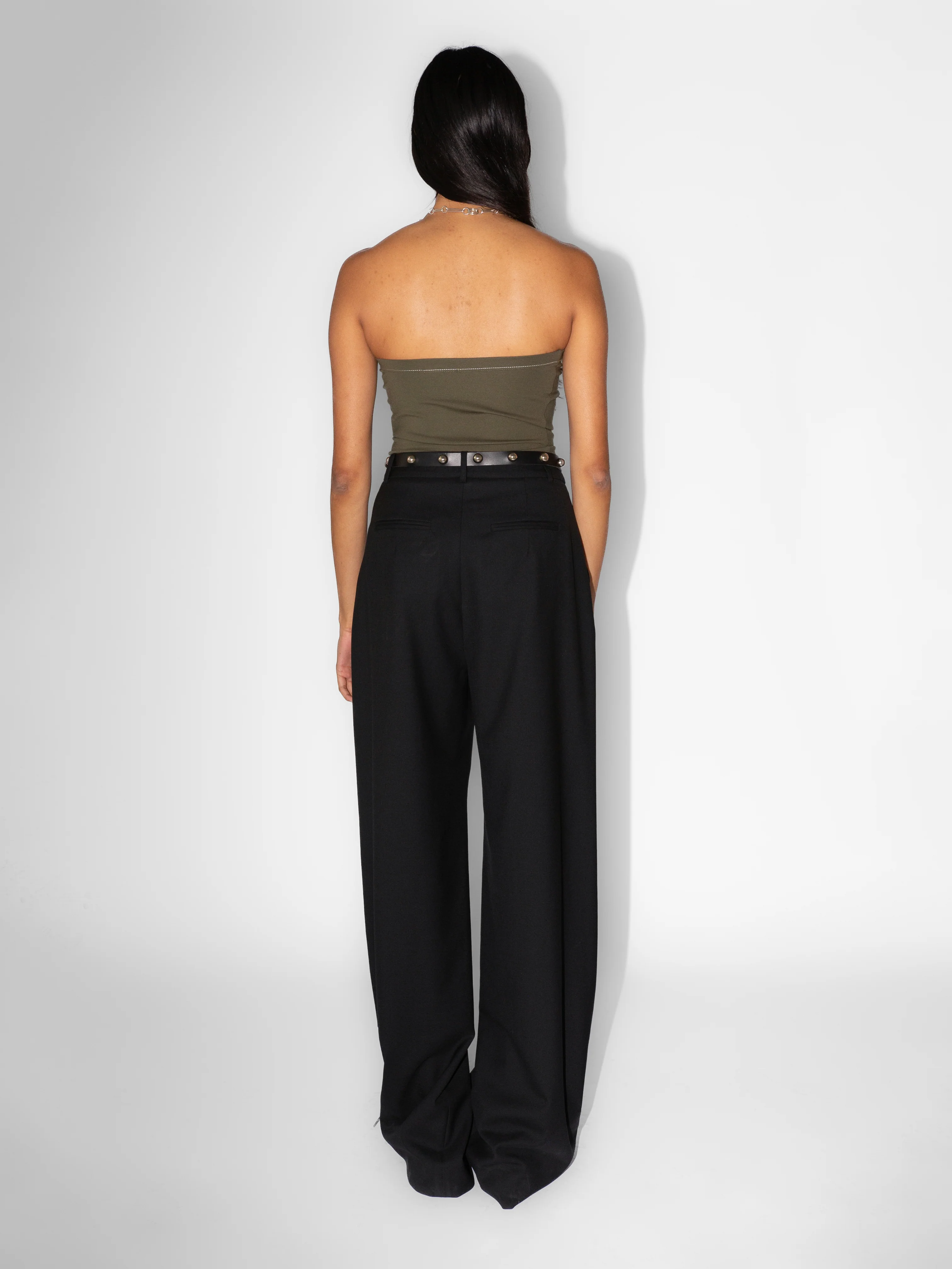 The Lair Apparel Romy Bandeau Khaki - Image 6