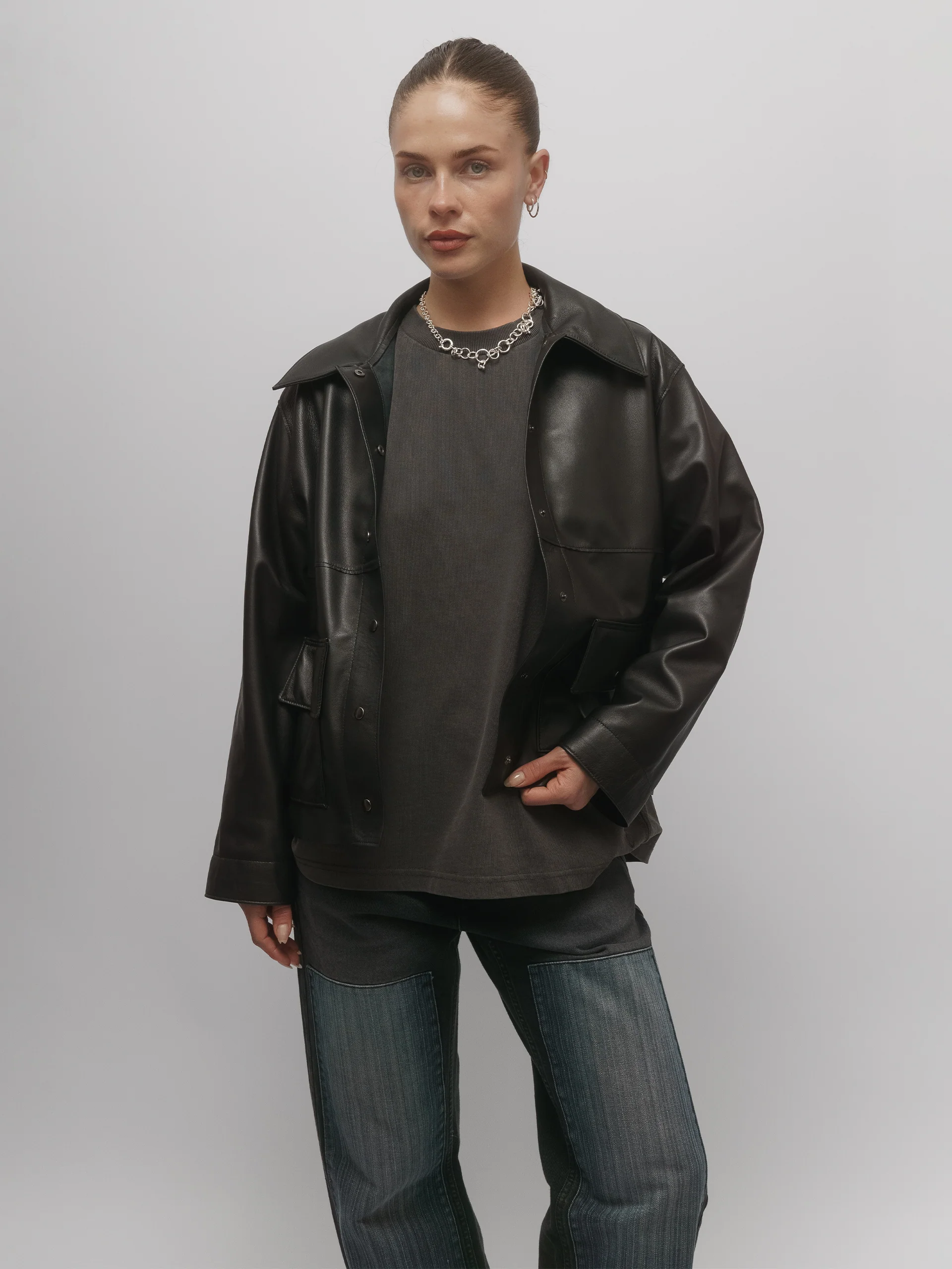 The Lair Apparel Uma Jacket Black - Image 6