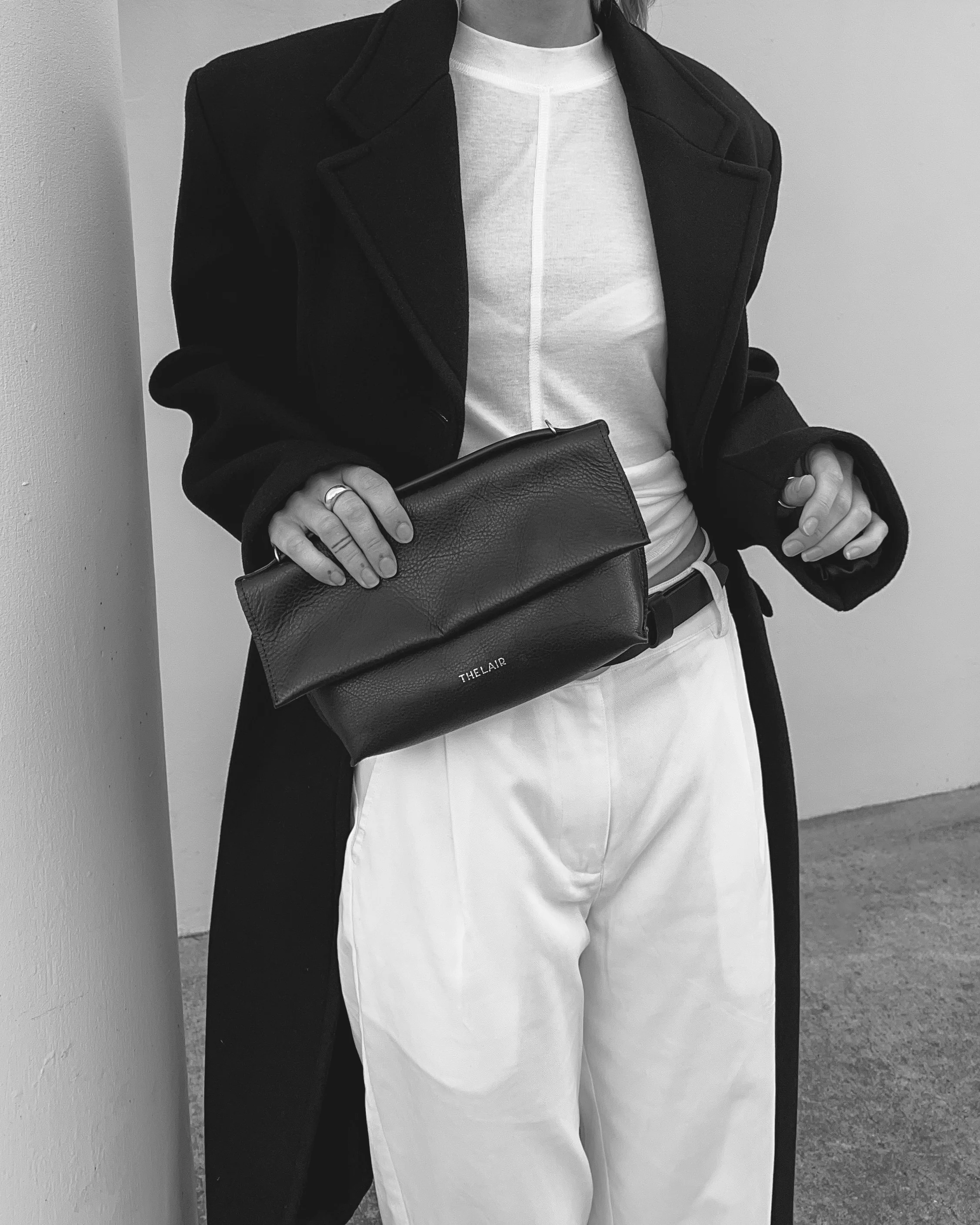 The Lair Camille Pouch Small Black - Image 8