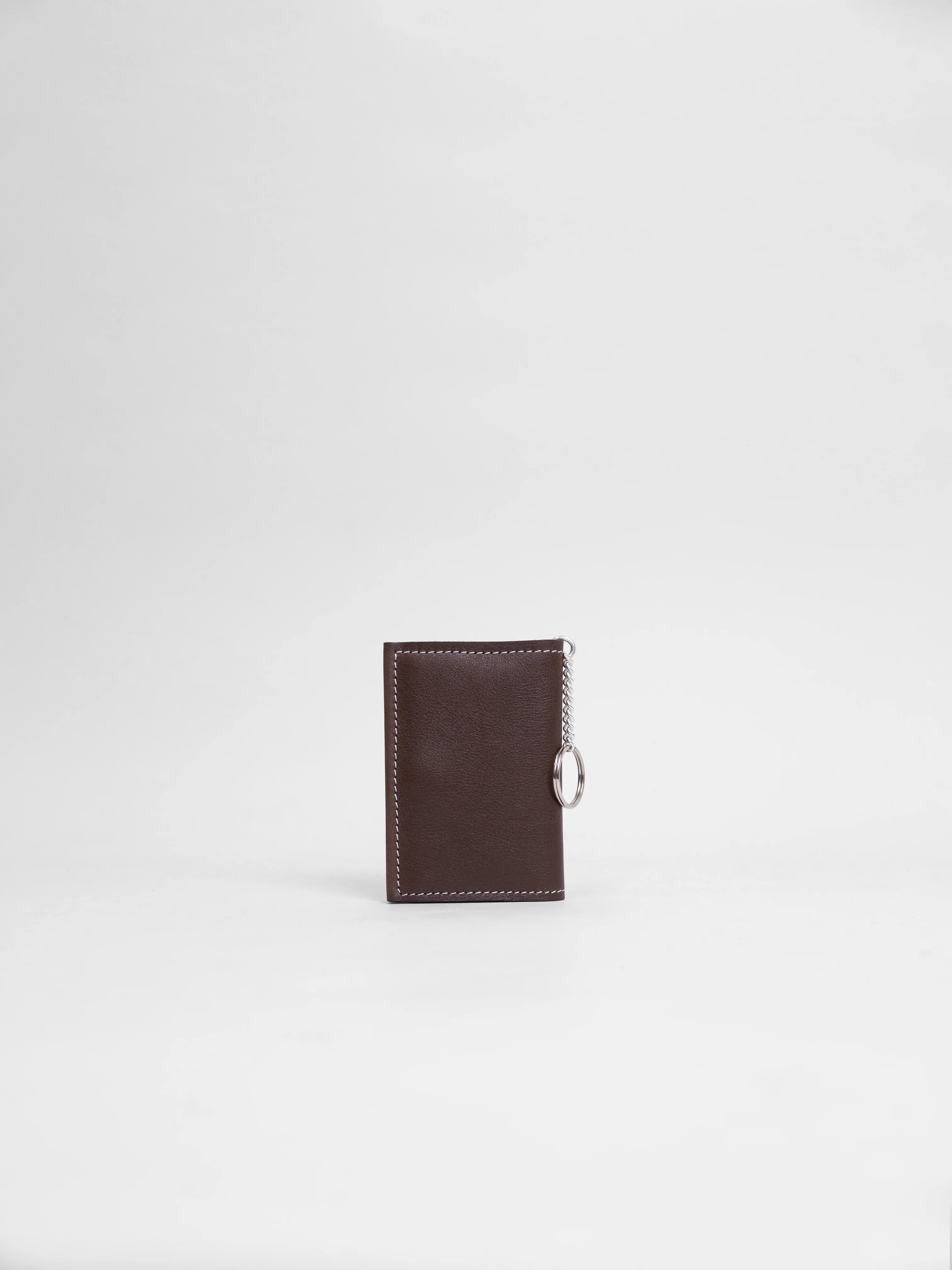 The Lair Claude Chain Wallet Mahogany - Image 4