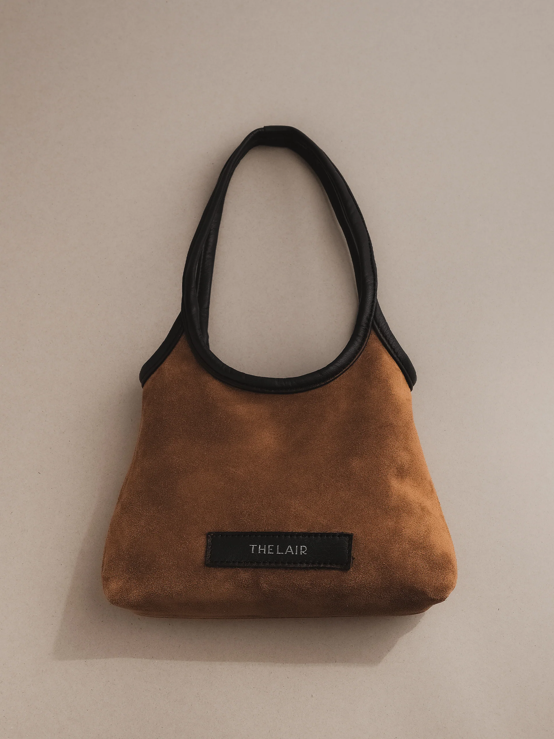 The Lair Freja Tote Mini Tobacco Suede - Image 3