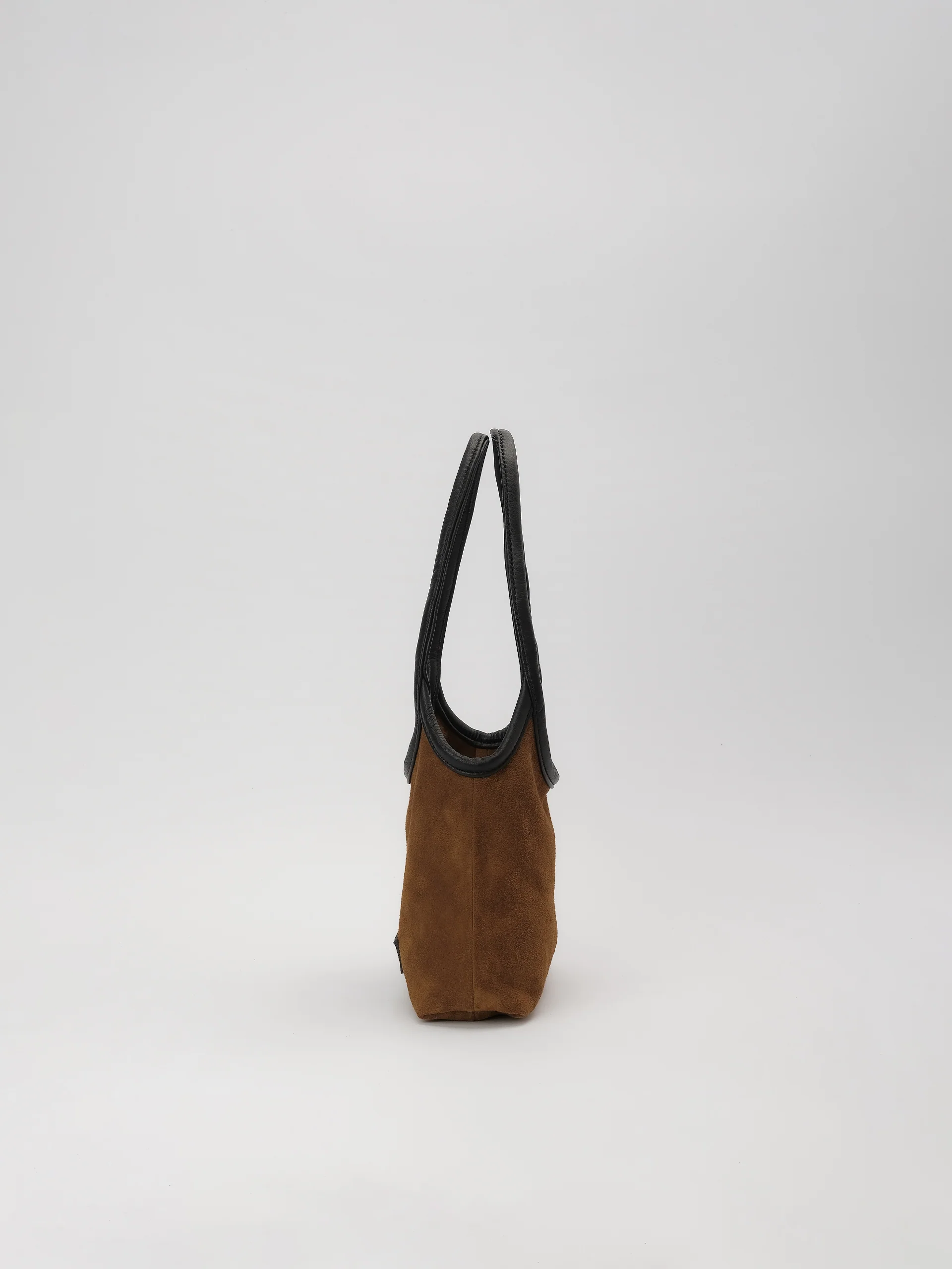 The Lair Freja Tote Mini Tobacco Suede - Image 4