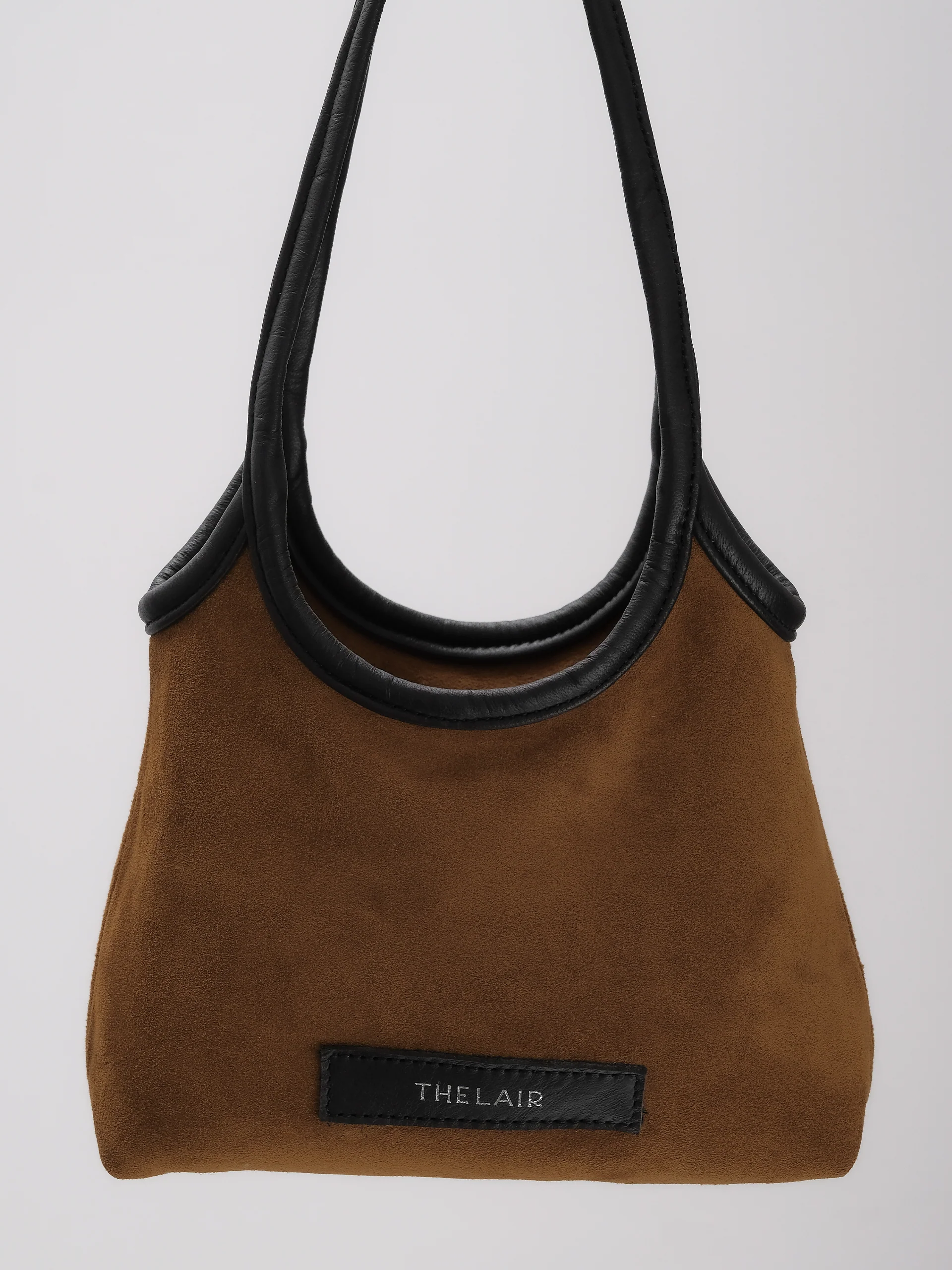 The Lair Freja Tote Mini Tobacco Suede - Image 8
