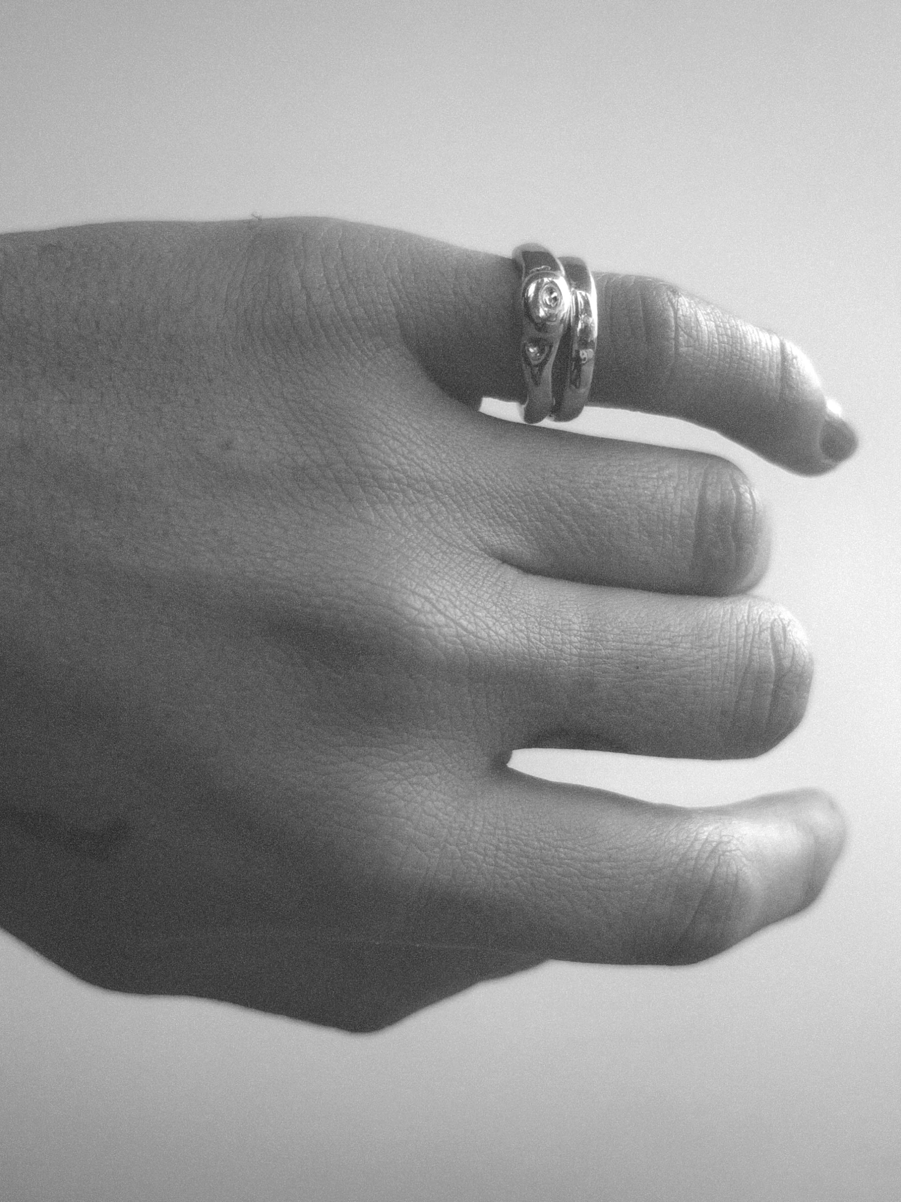 The Lair Jewellery Chikubi Ring Silver - Image 3