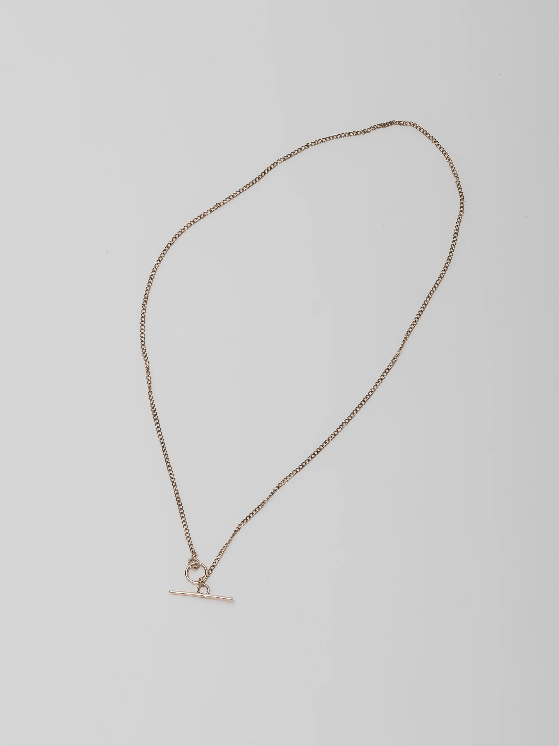 The Lair Jewellery Freja Fine Fob Necklace 9ct Yellow Gold - Image 3