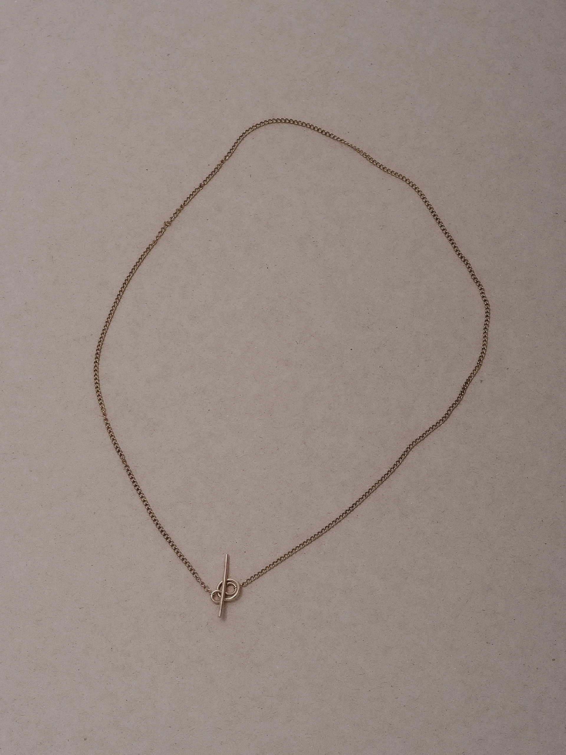 The Lair Jewellery Freja Fine Fob Necklace 9ct Yellow Gold - Image 4