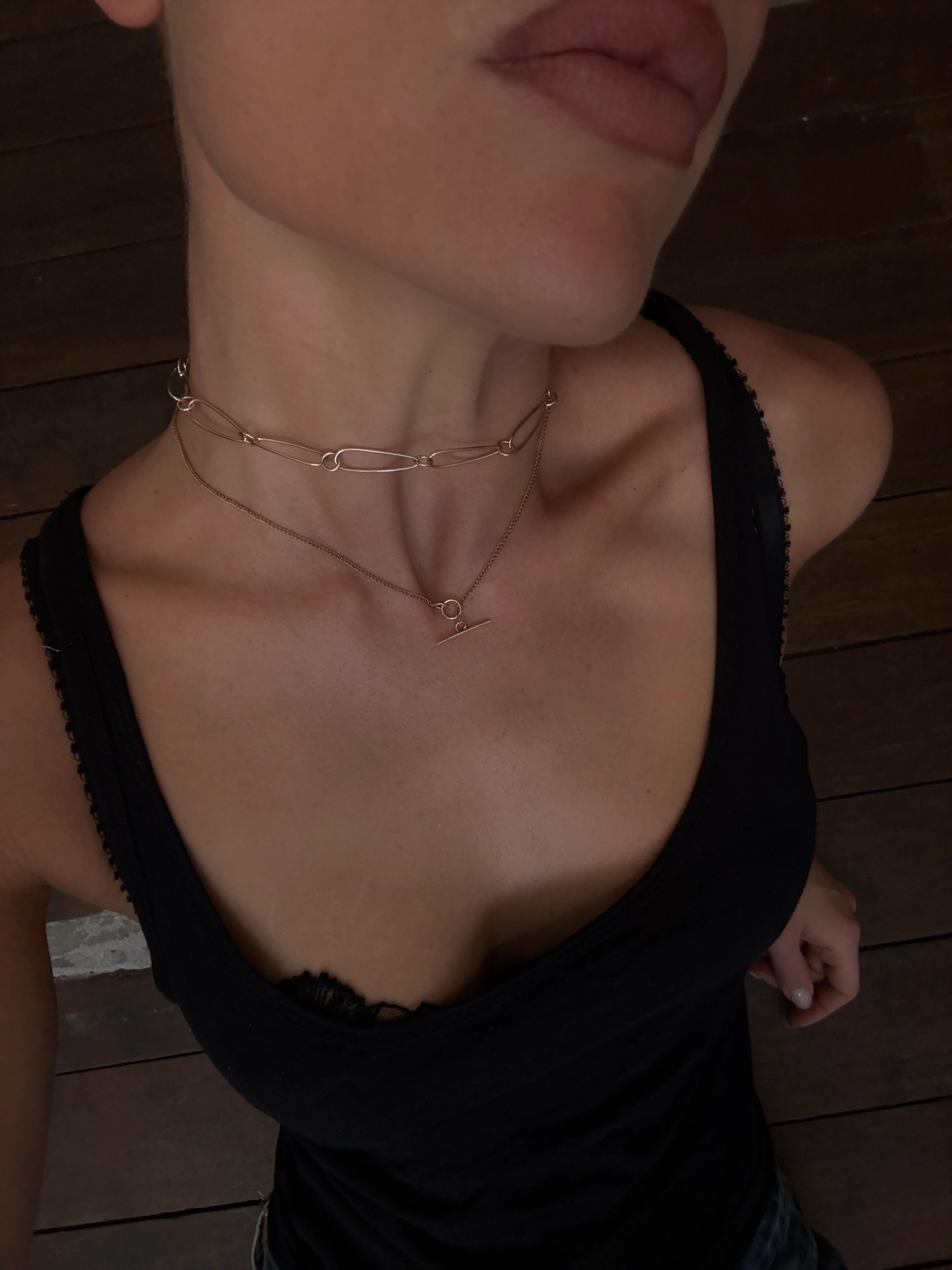 The Lair Jewellery Namida Micro Chain 9ct Yellow Gold - Image 5