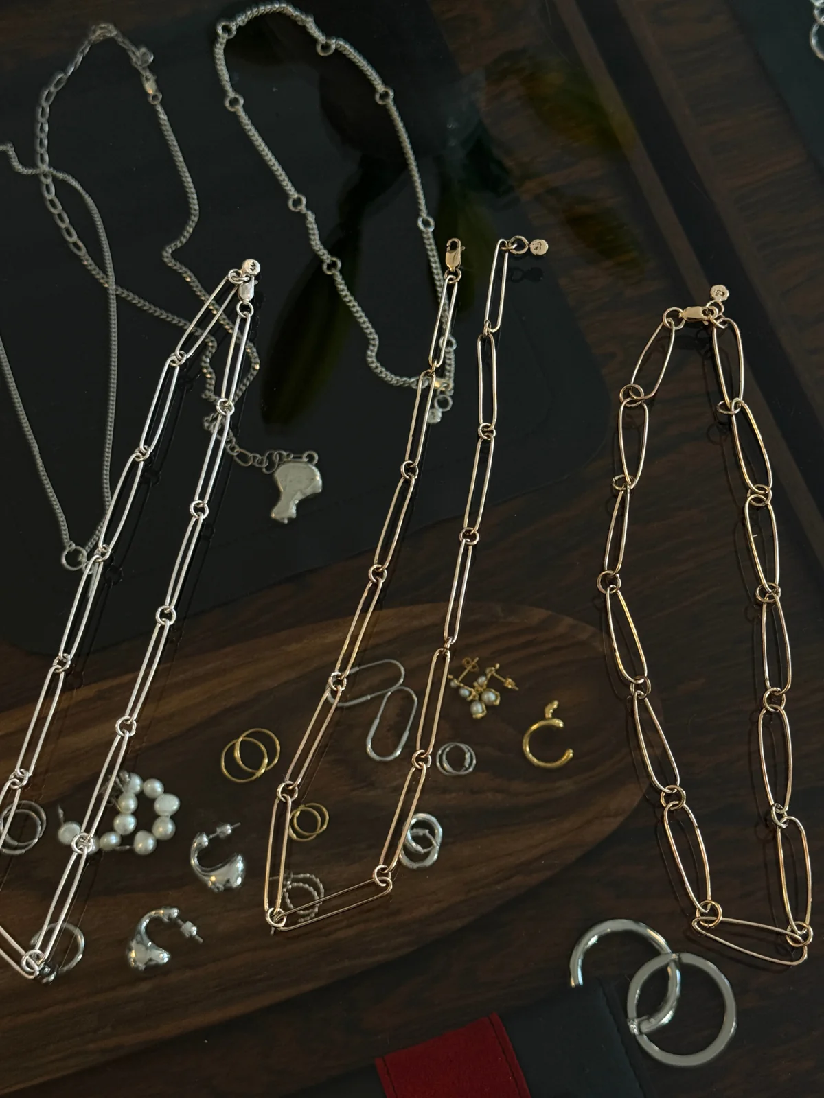 The Lair Jewellery Namida Micro Chain 9ct Yellow Gold - Image 6