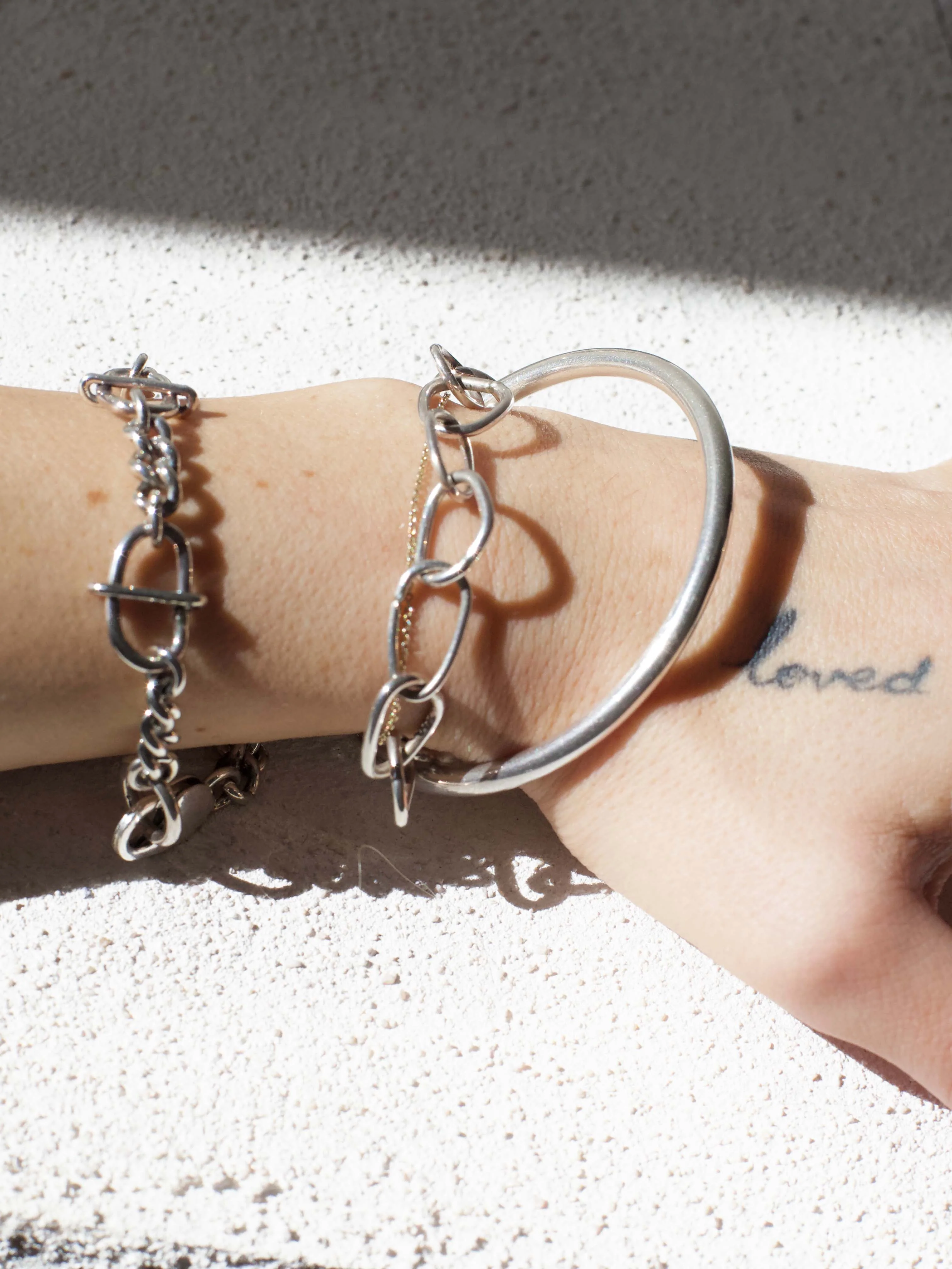 The Lair Jewellery Noguchi Bracelet Silver - Image 5