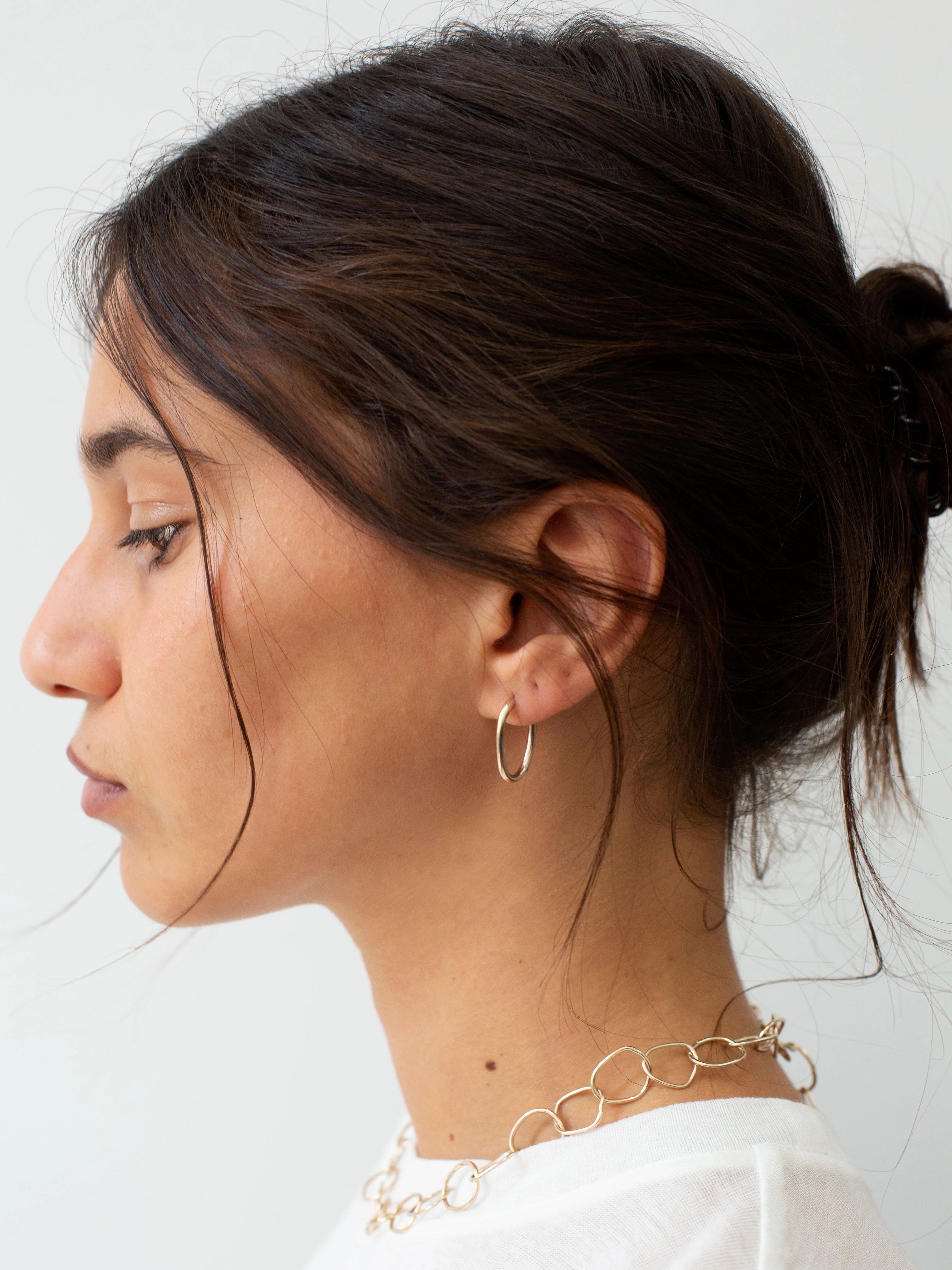 The Lair Jewellery Noguchi Necklace 9ct Yellow Gold - Image 4