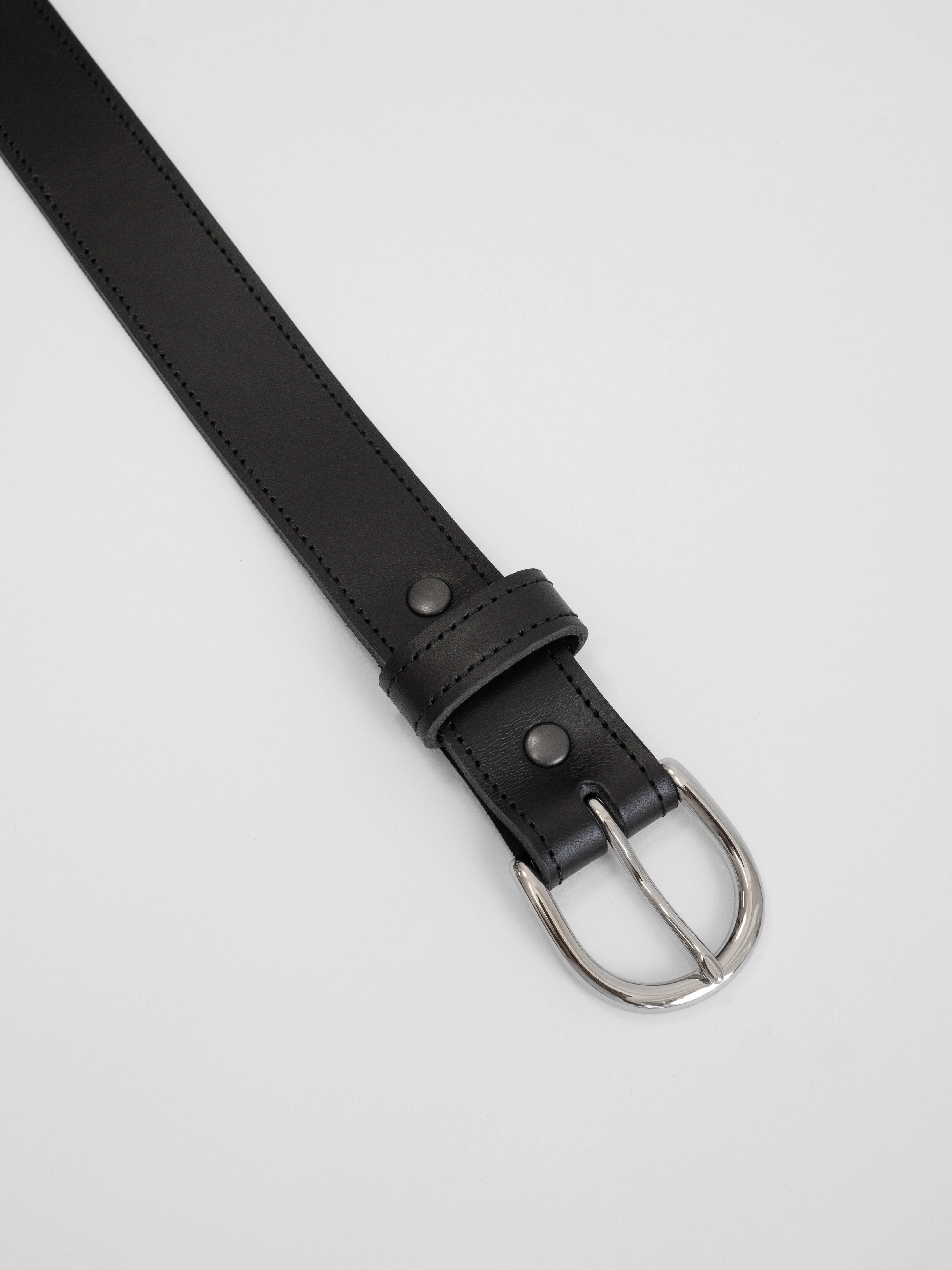 The Lair Maya Black Stitch Belt Slim - Image 6