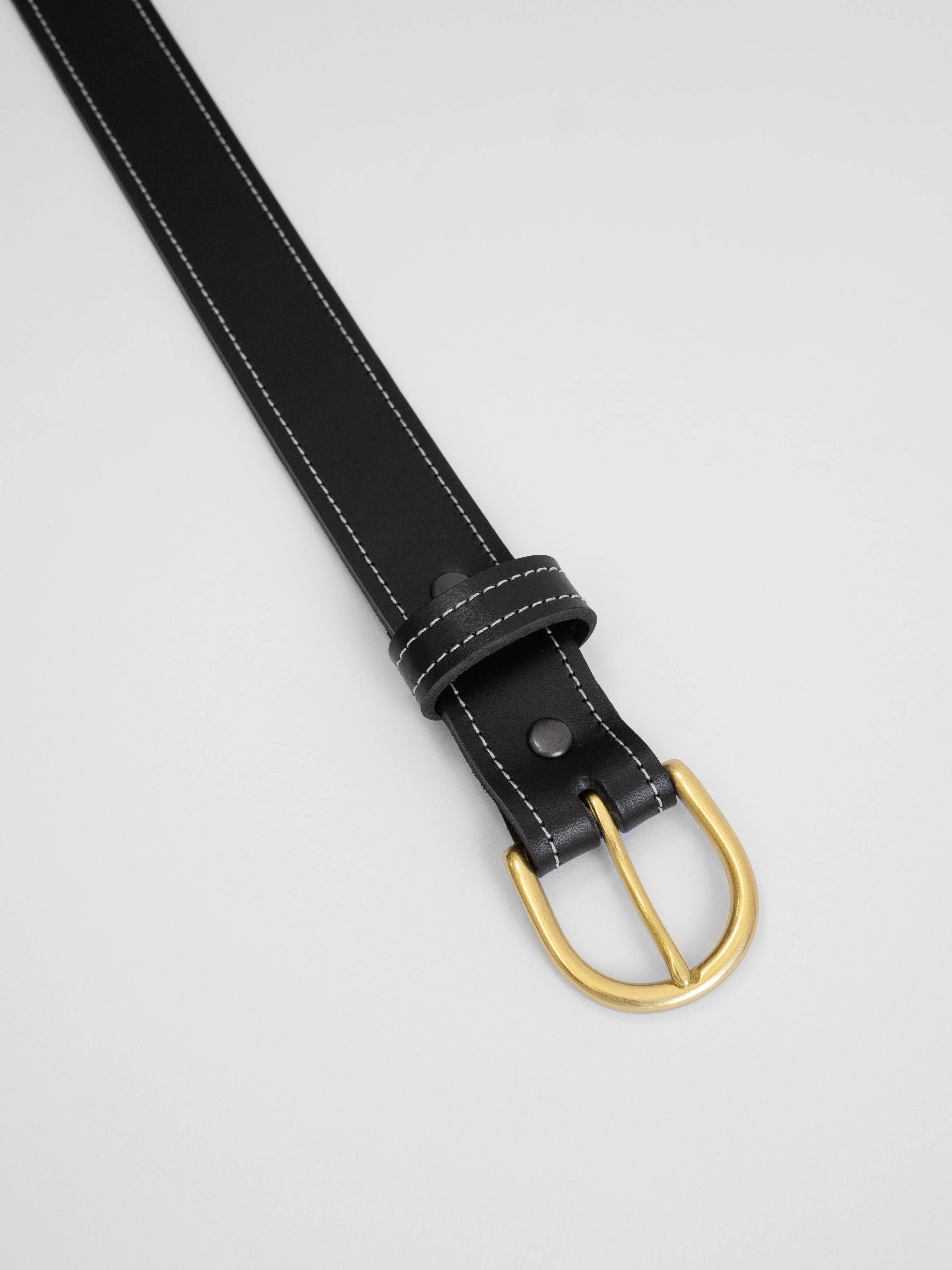 The Lair Maya White Stitch Belt Slim - Image 6