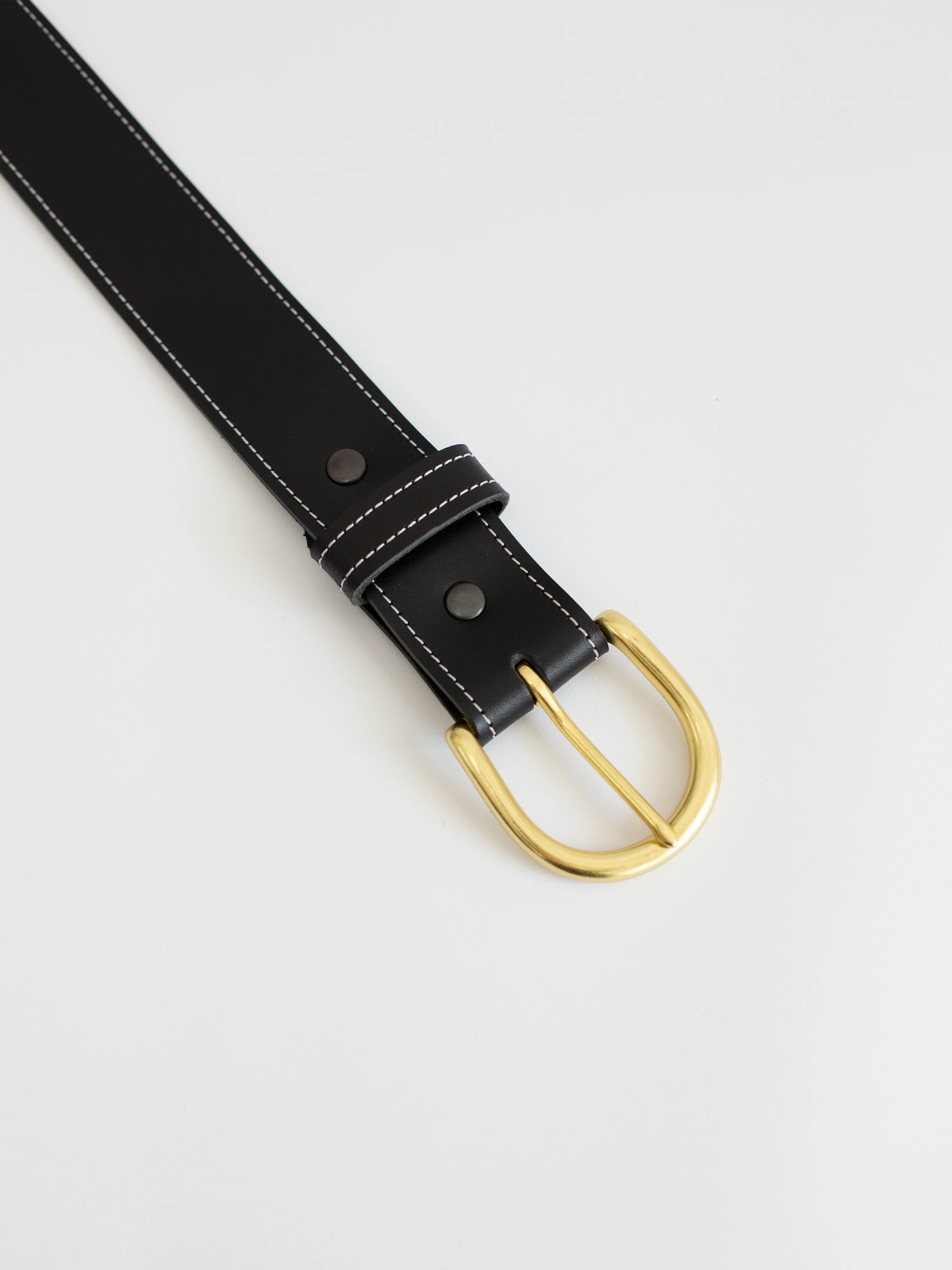 The Lair Maya White Stitch Belt Wide - Image 10