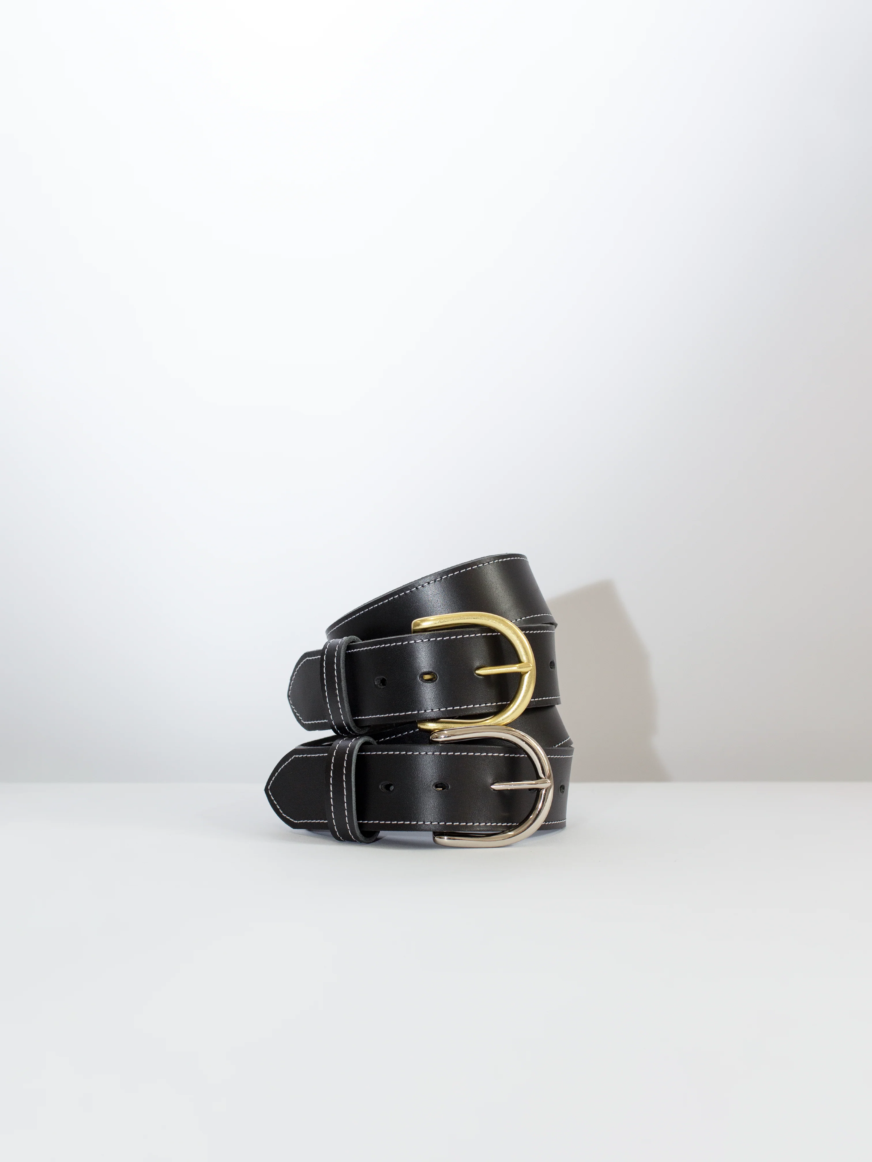 The Lair Maya White Stitch Belt Wide - Image 7