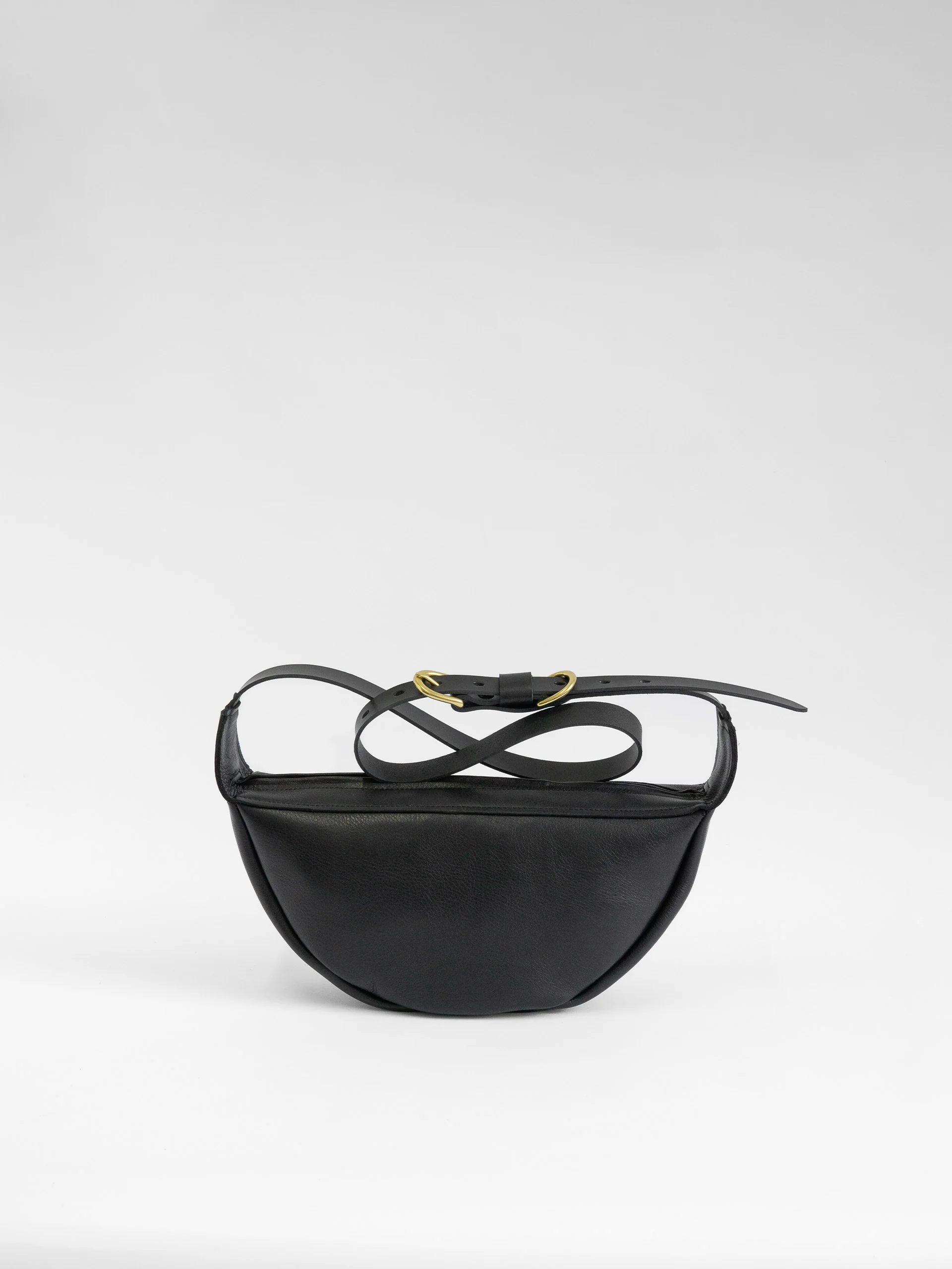 The Lair Slouch Zipper Bag Large Black Gold - Image 6