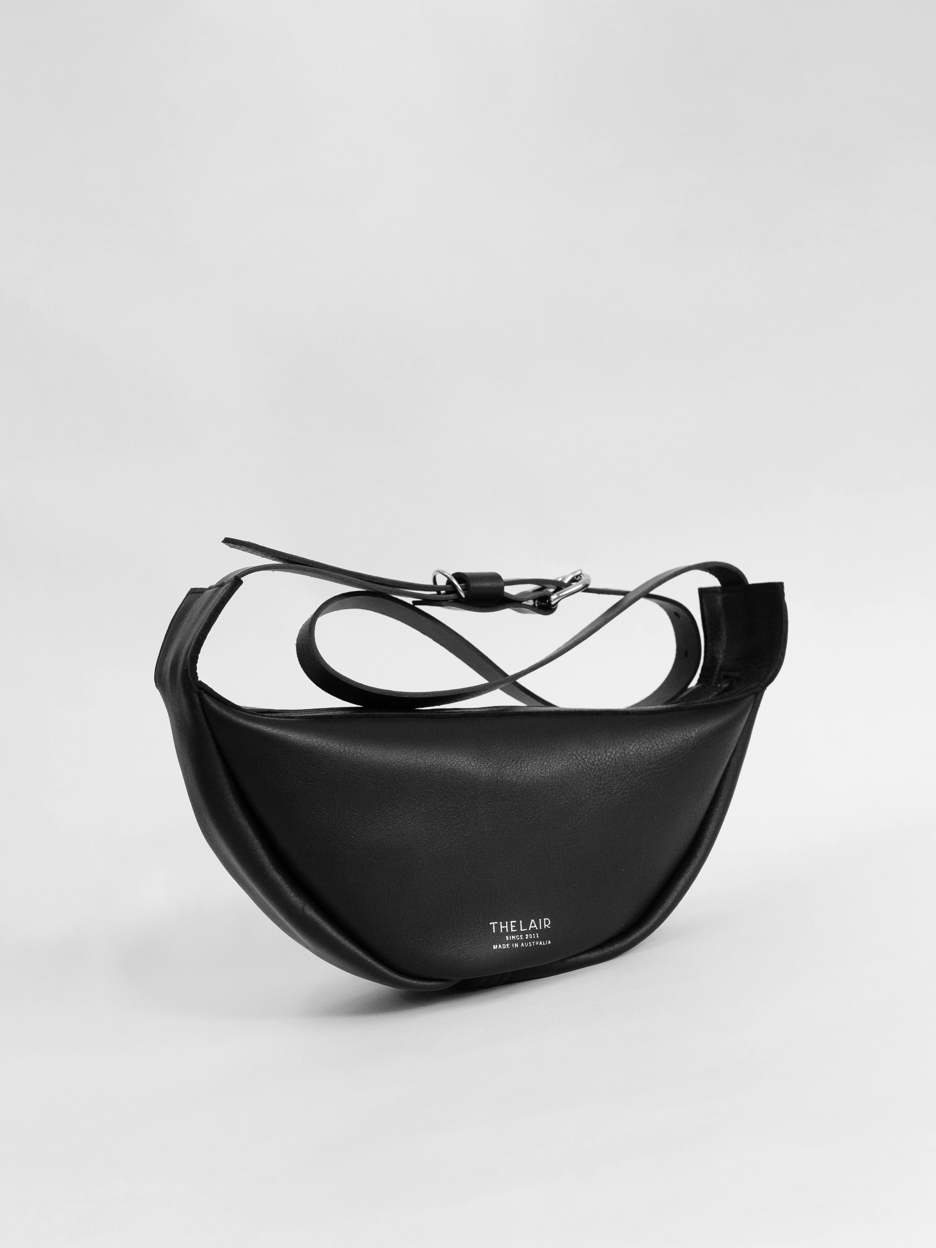 The Lair Slouch Zipper Bag Large Black Silver - Image 5