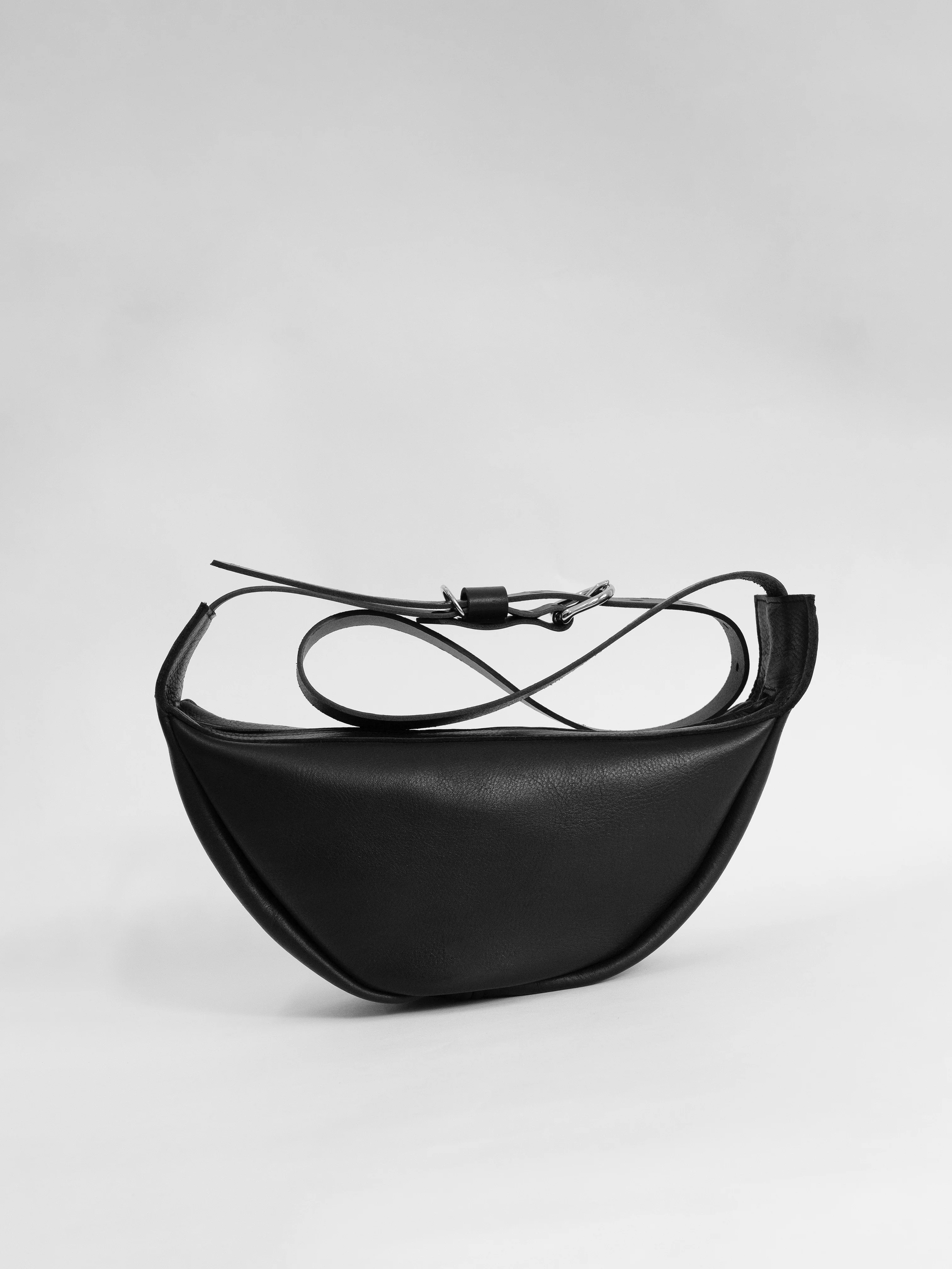 The Lair Slouch Zipper Bag Large Black Silver - Image 6