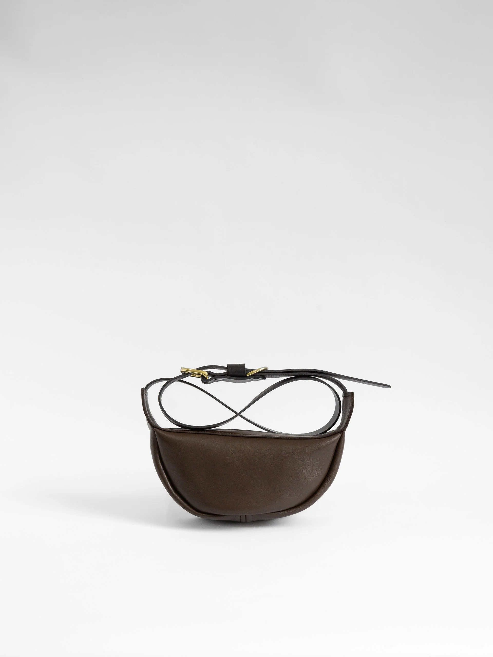 The Lair Slouch Zipper Mini Mahogany Gold - Image 5